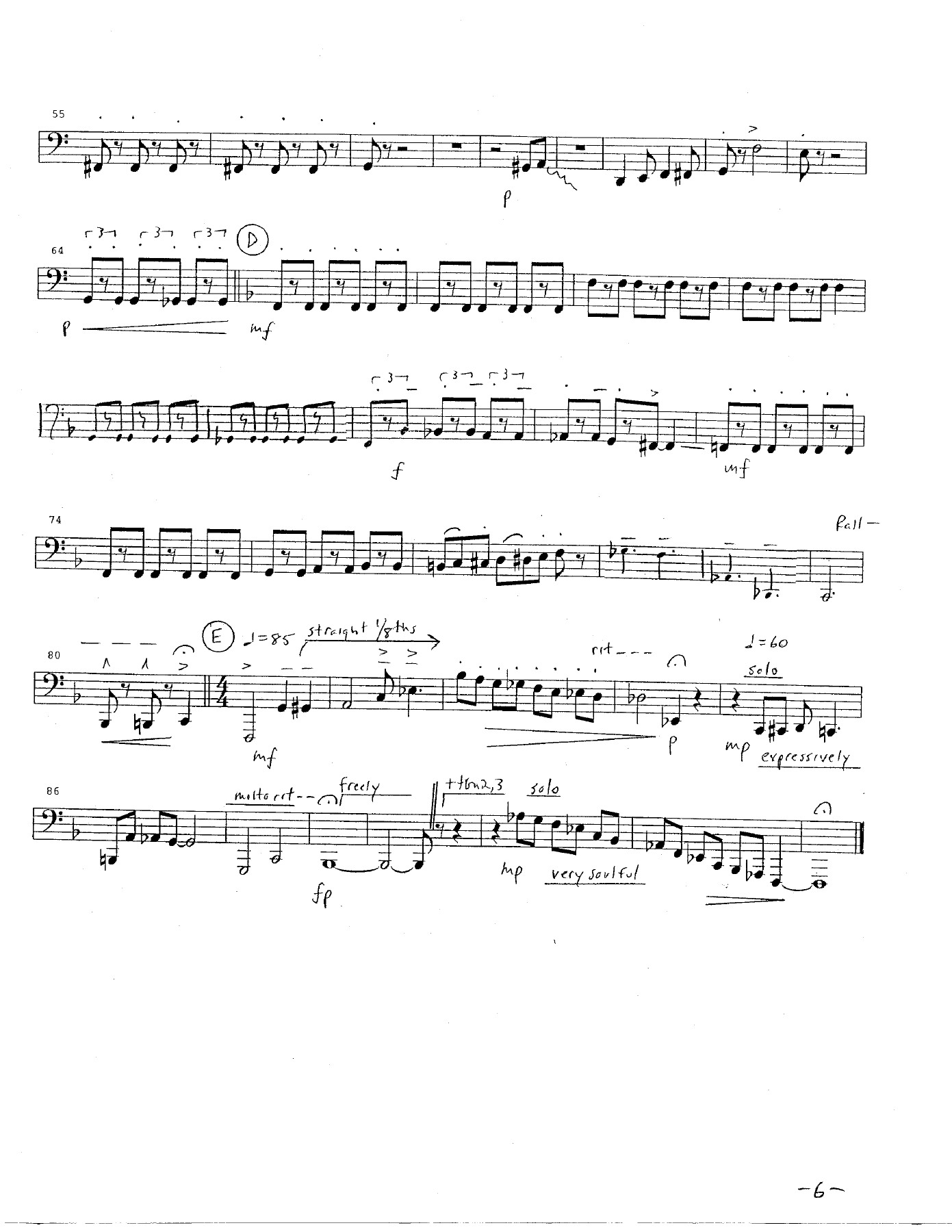 Mood Indigo Quartet TRB. — page 2