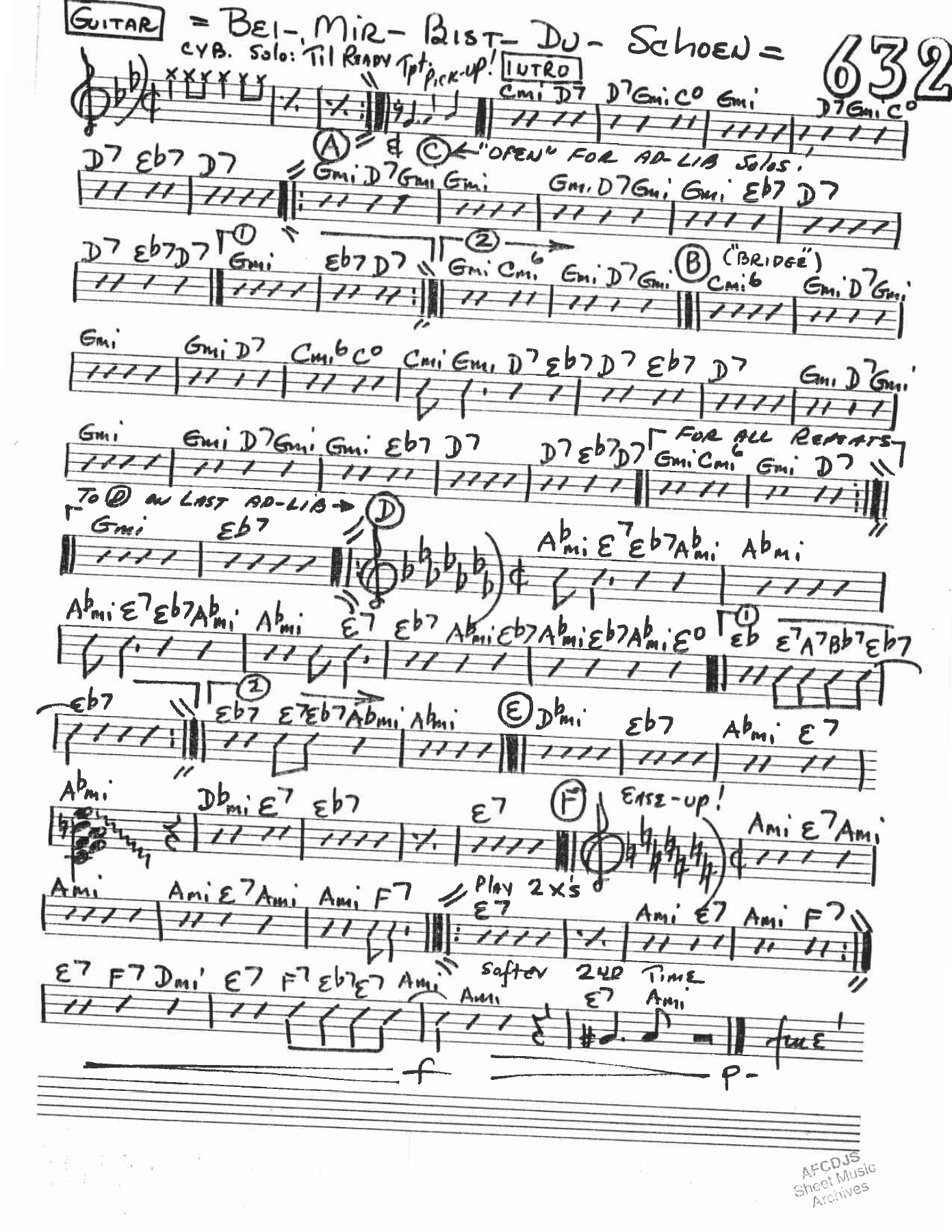 Bei Mir Bist Du Schoen - arr Charles B Anderson — page 2