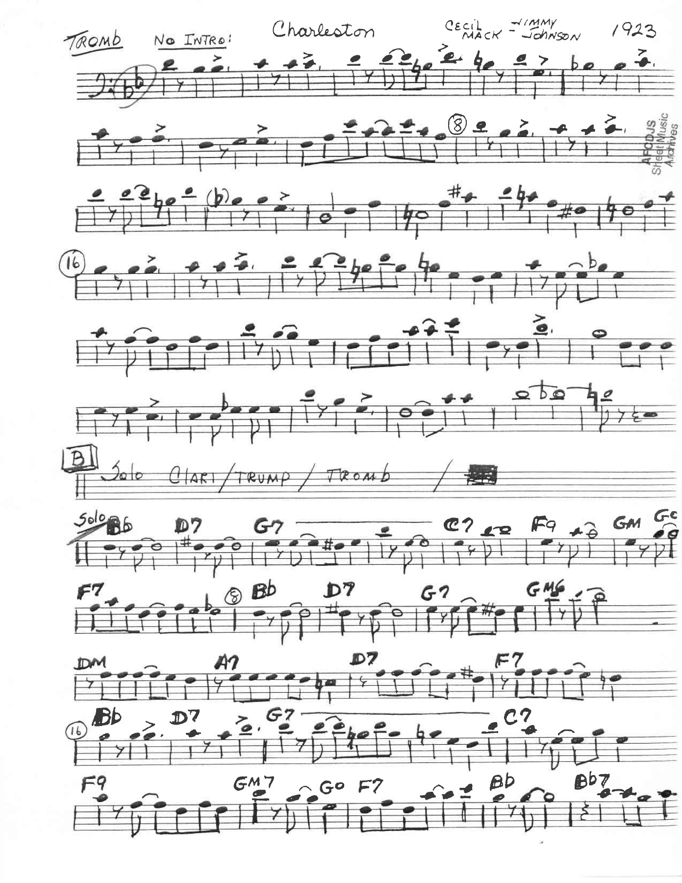 Charleston - arr Gene Chord — page 2