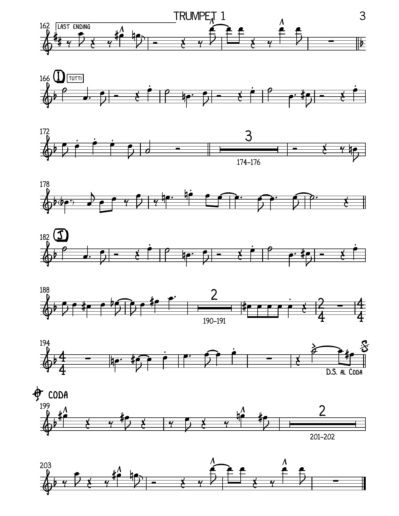 No More Blues Trumpet — page 3