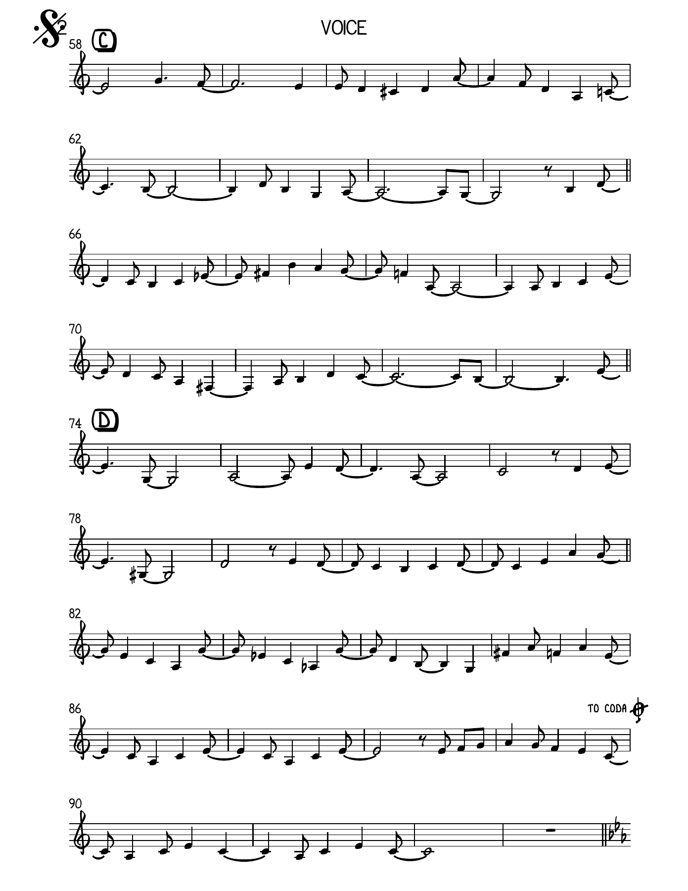 No More Blues Voice — page 2