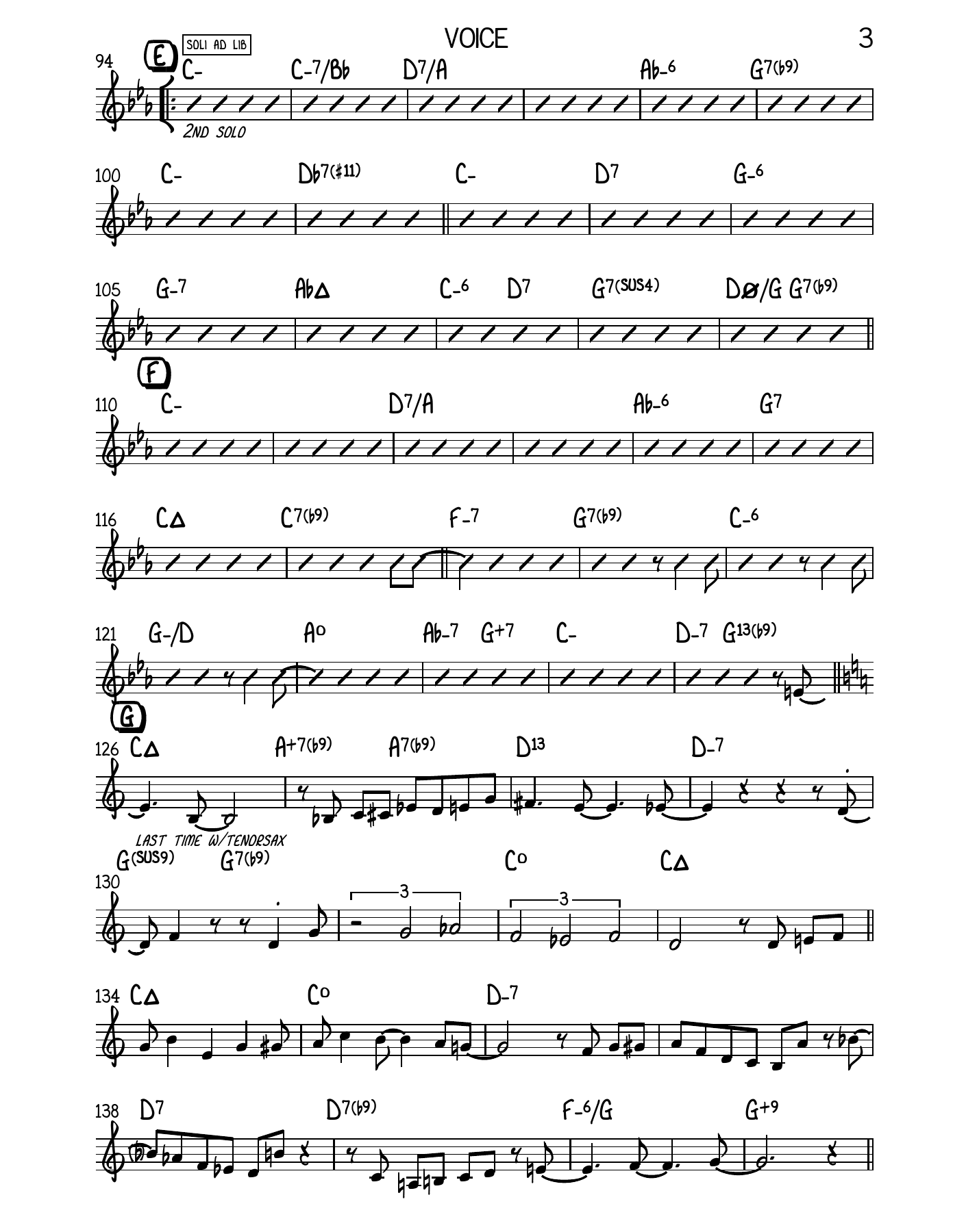 No More Blues Voice — page 3