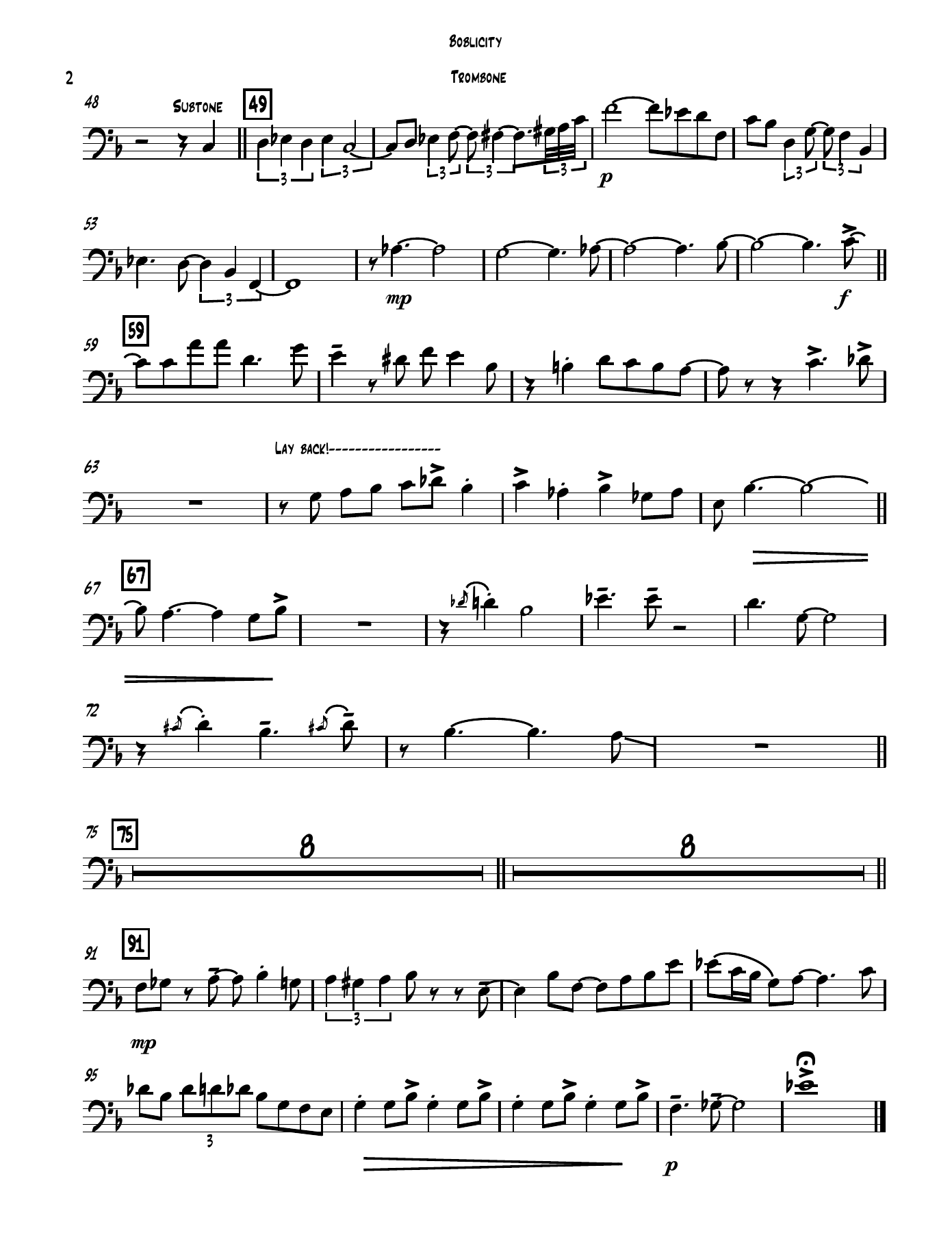 BoblicityLBB Trombone — page 2