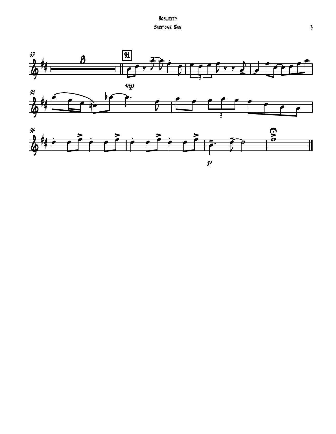 BoblicityLBB Baritone Saxophone — page 3