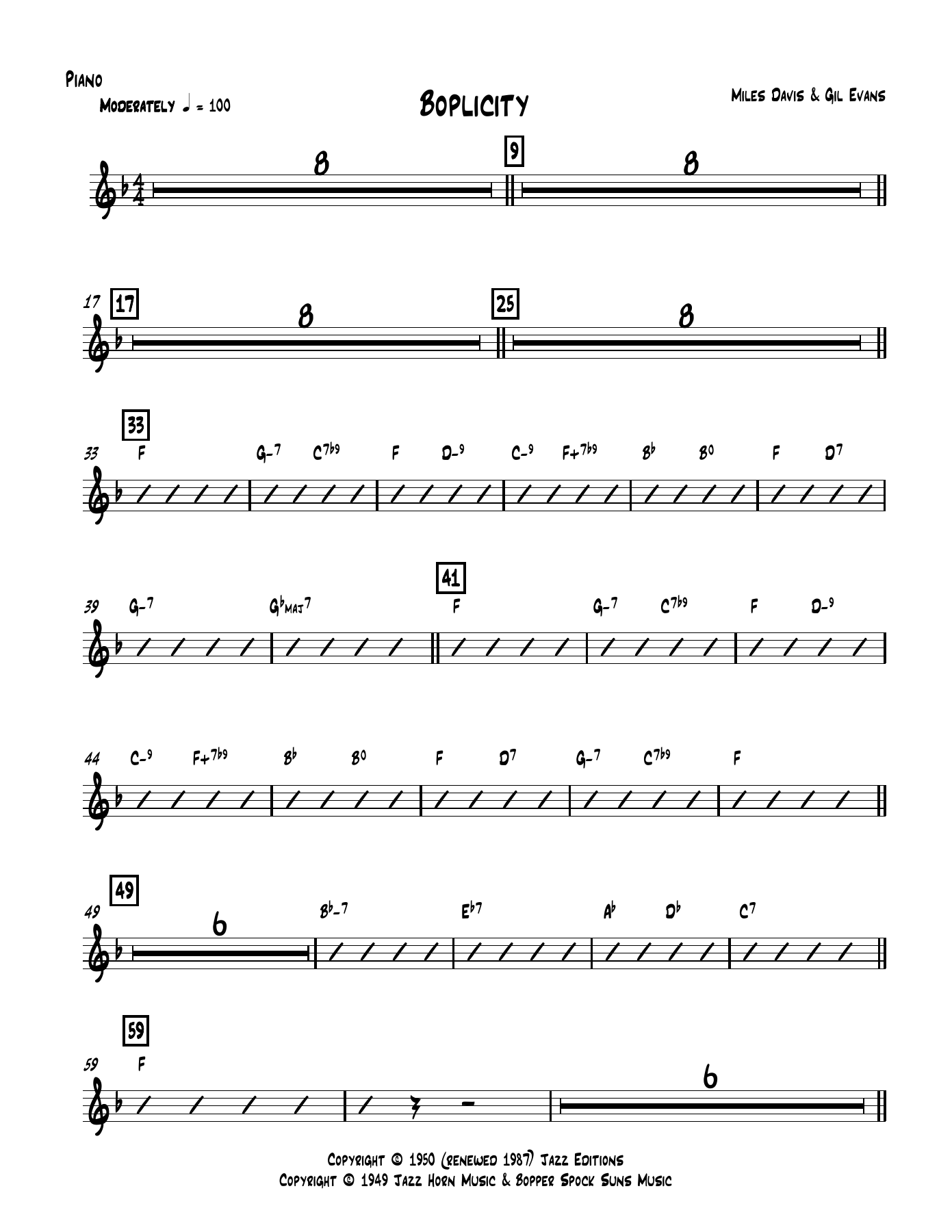 BoblicityLBB Piano — sheet music cover (first page)