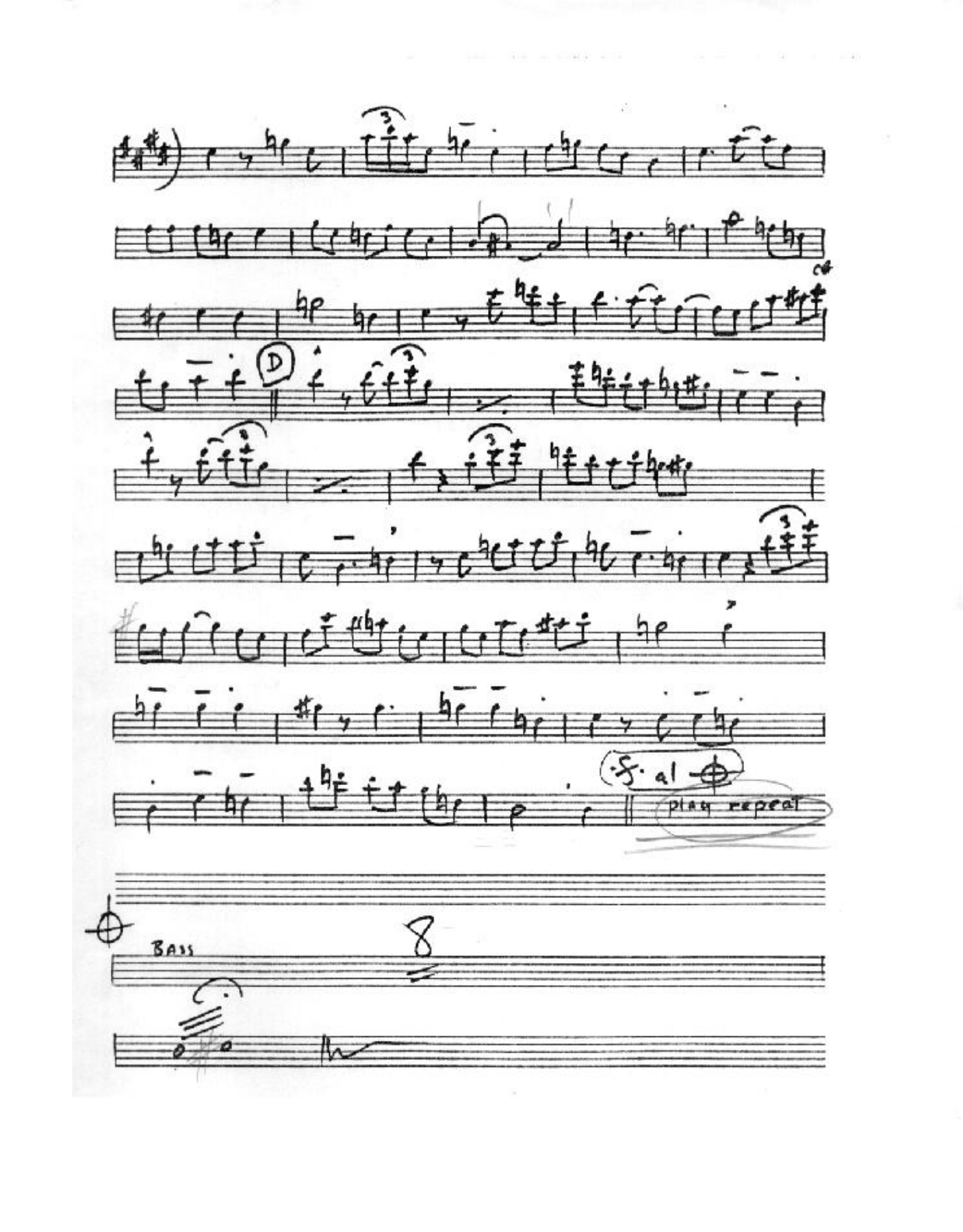 allblu2alto — sheet music cover (first page)