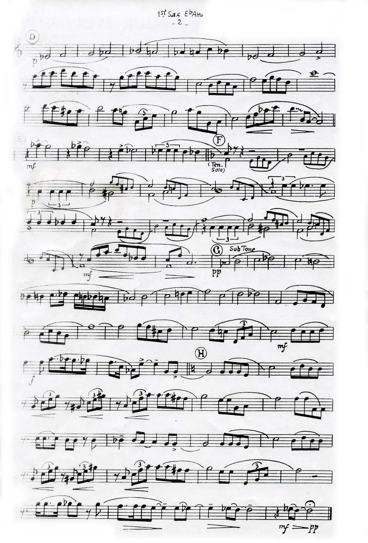 Altsax — page 2
