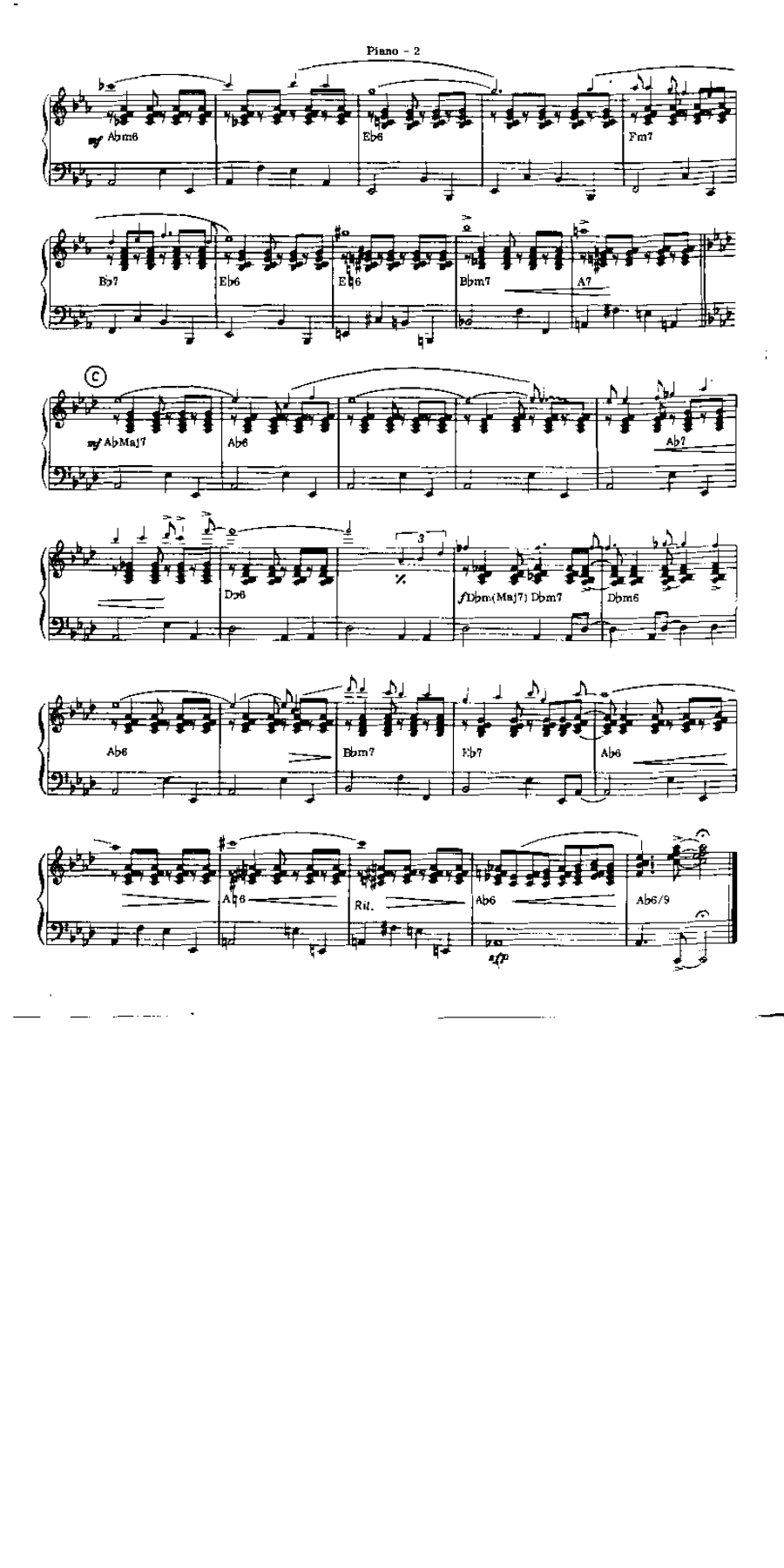 Combo - 6 Horn - Spanish Eyes — page 2