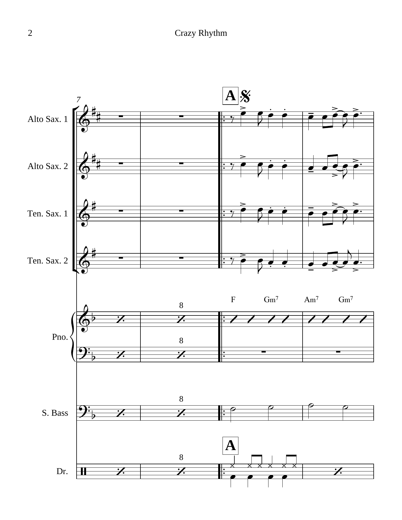 Crazy Rhythm — page 2
