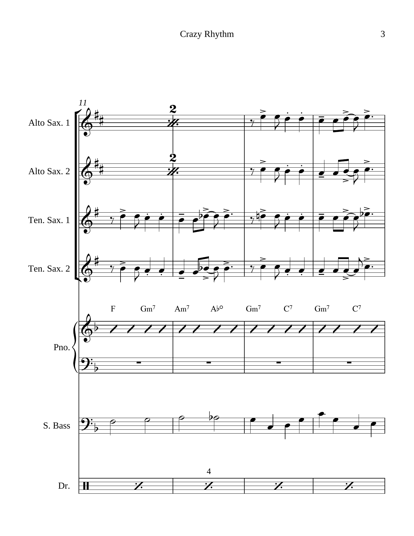 Crazy Rhythm — page 3