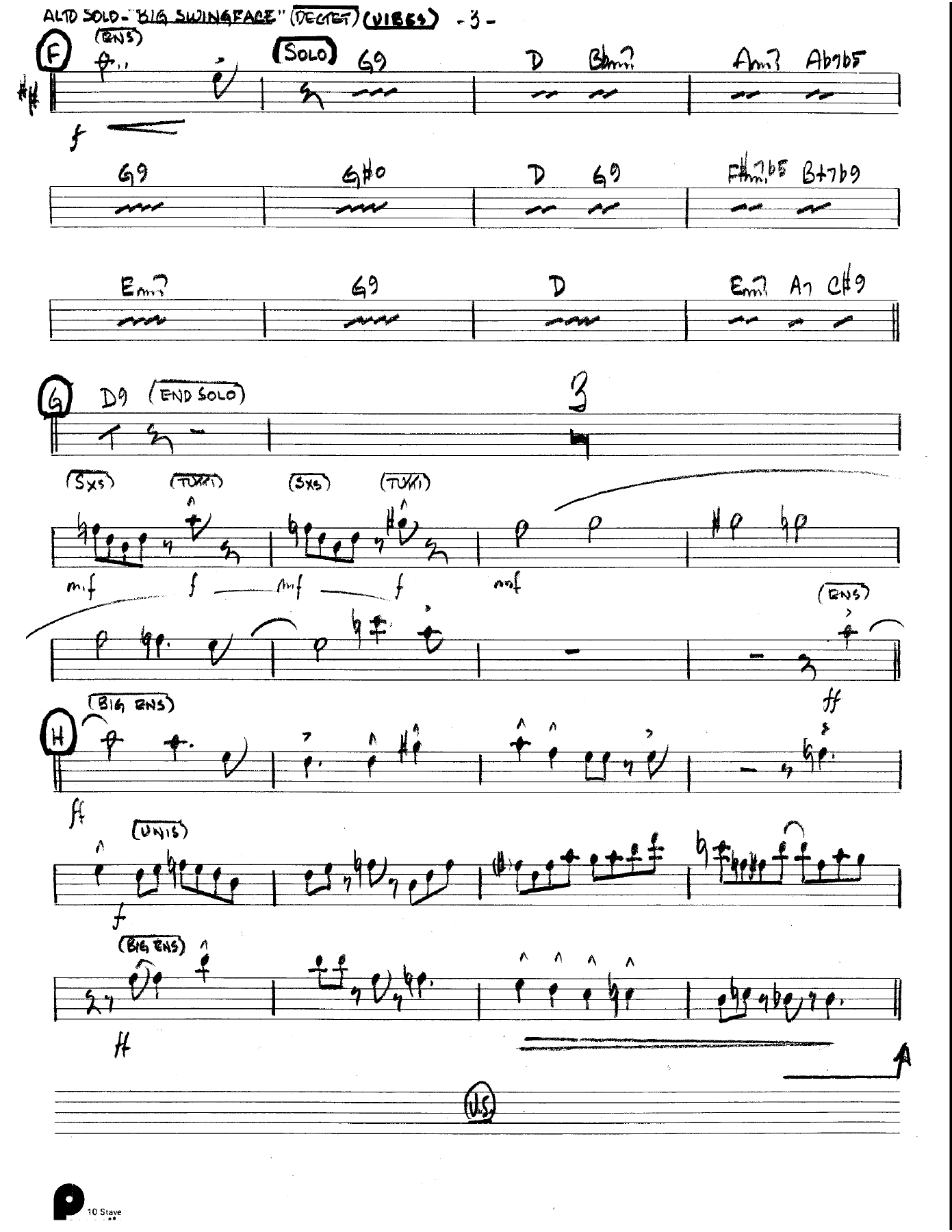 Big Swing Face (Kenton Dectet #340) 3214 Vibes Opt — page 3