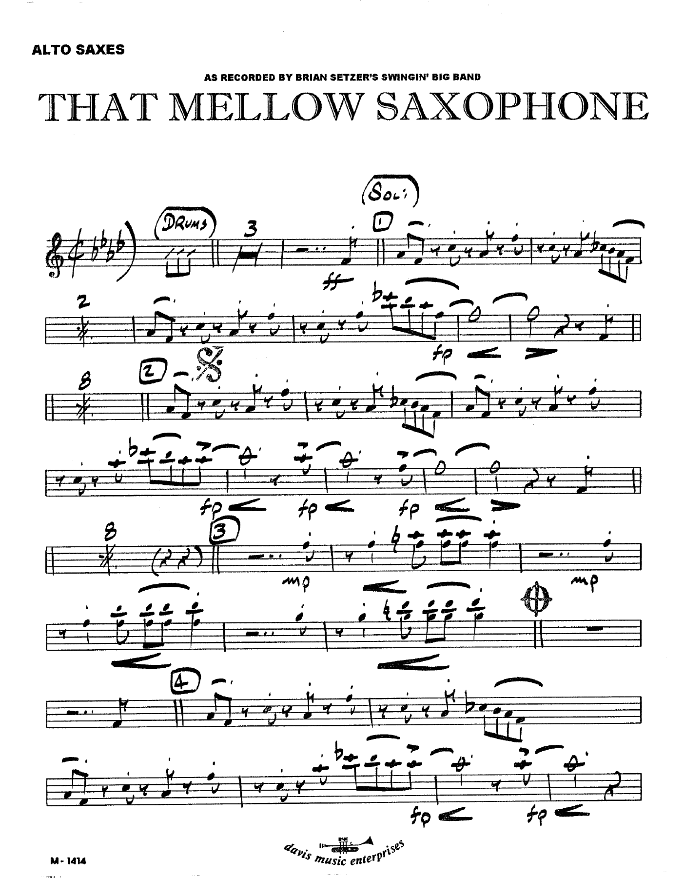 That Mellow Saxophone — page 2