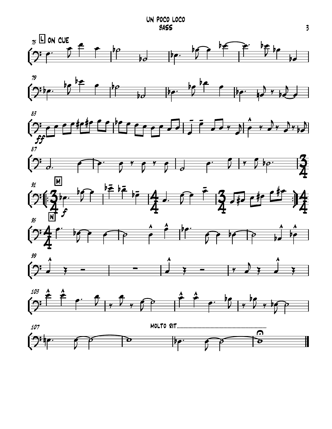 un poco loco 4 01 bass — page 3