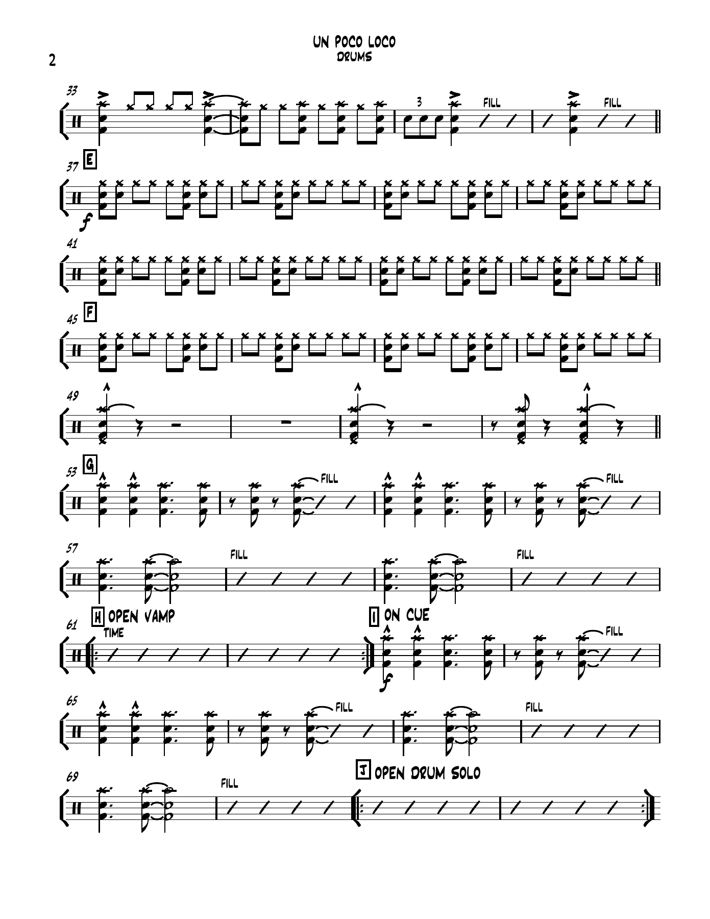 un poco loco 4 01 drums — page 2