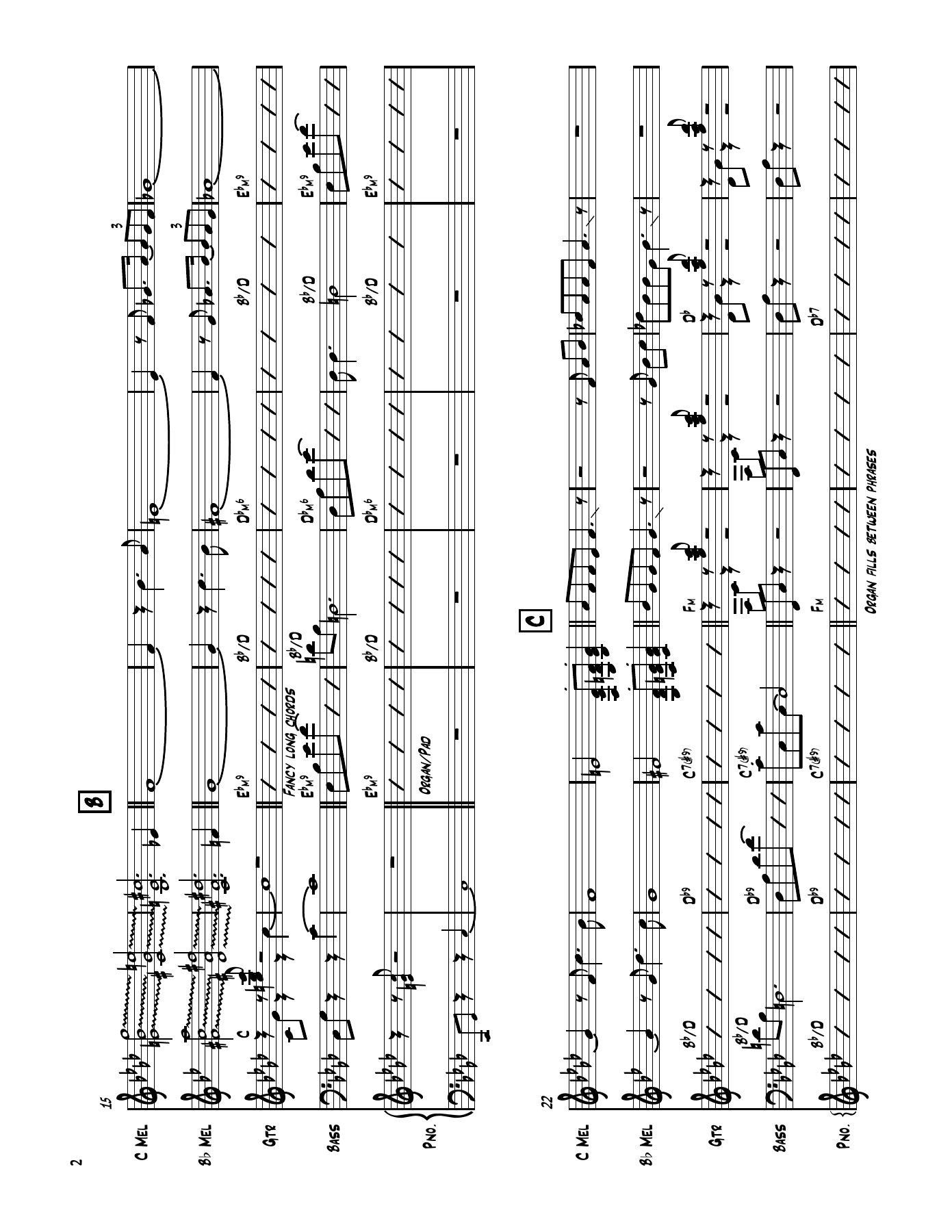 Young Stuff - score — page 2