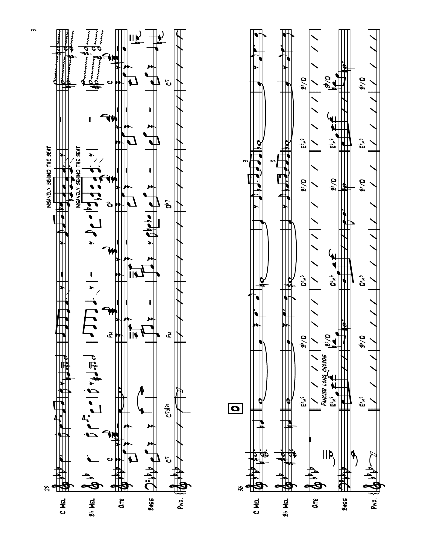 Young Stuff - score — page 3
