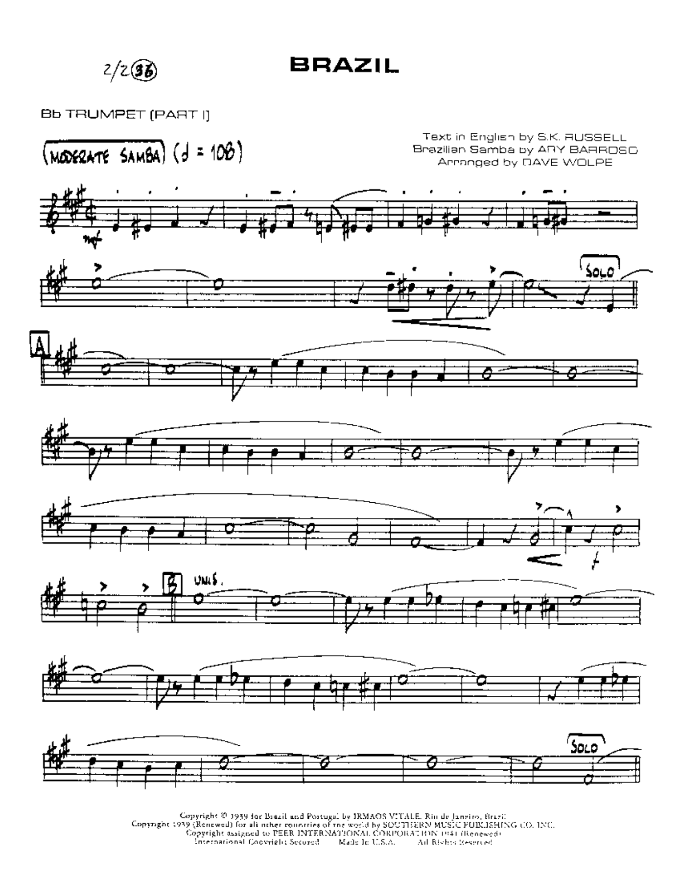 brazil arr dave wolpe — page 2