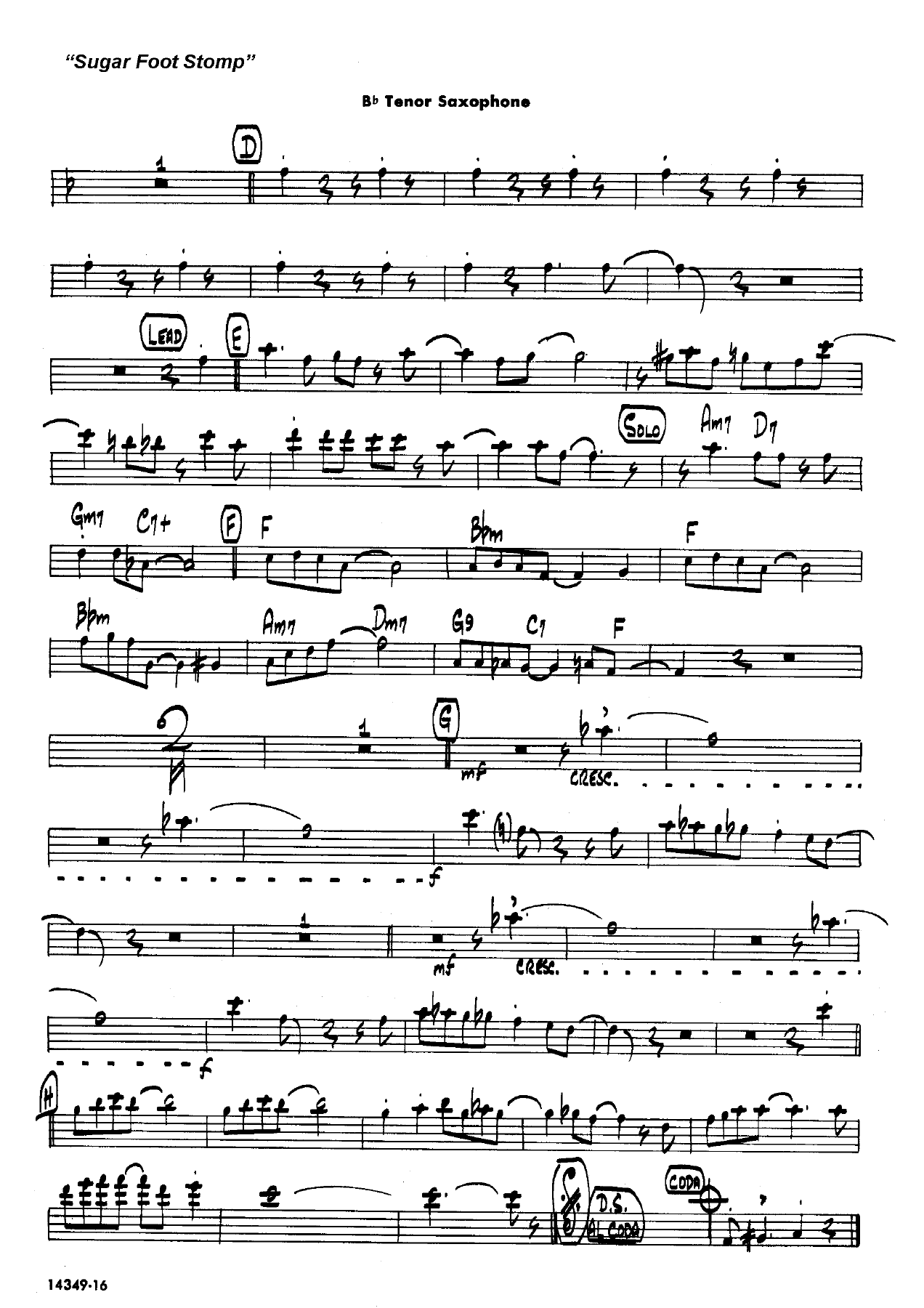 Sugar Foot Strut — page 2