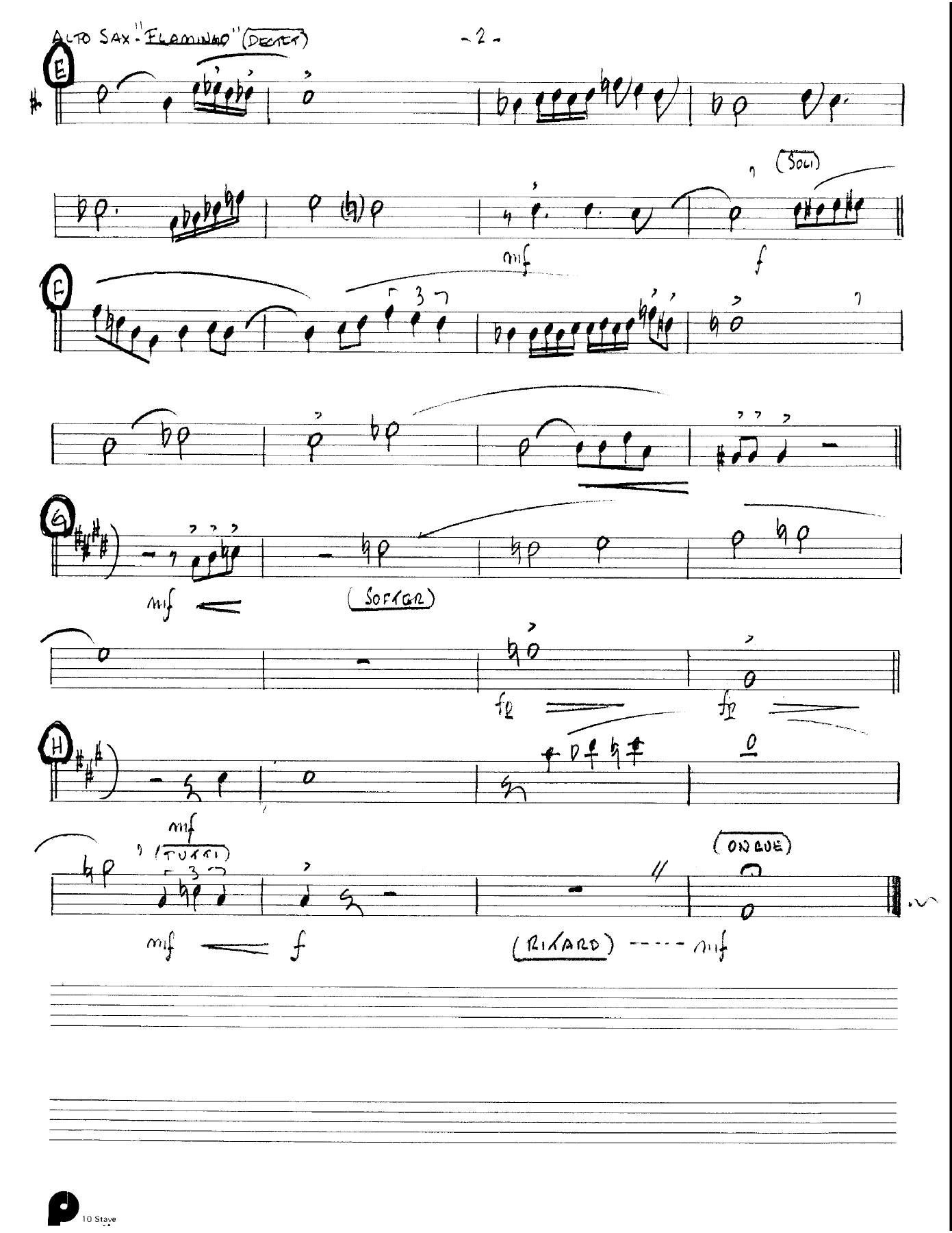 Flamingo (Kenton Dectet #015) 3213 — page 2