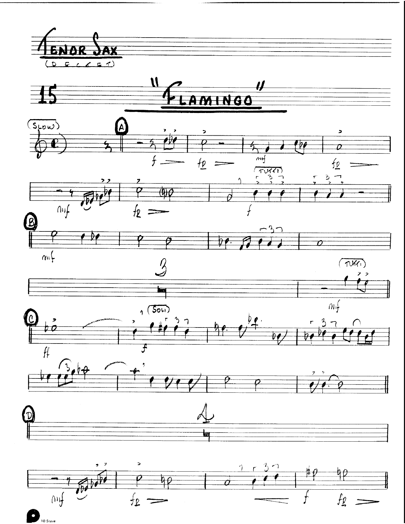 Flamingo (Kenton Dectet #015) 3213 — page 3