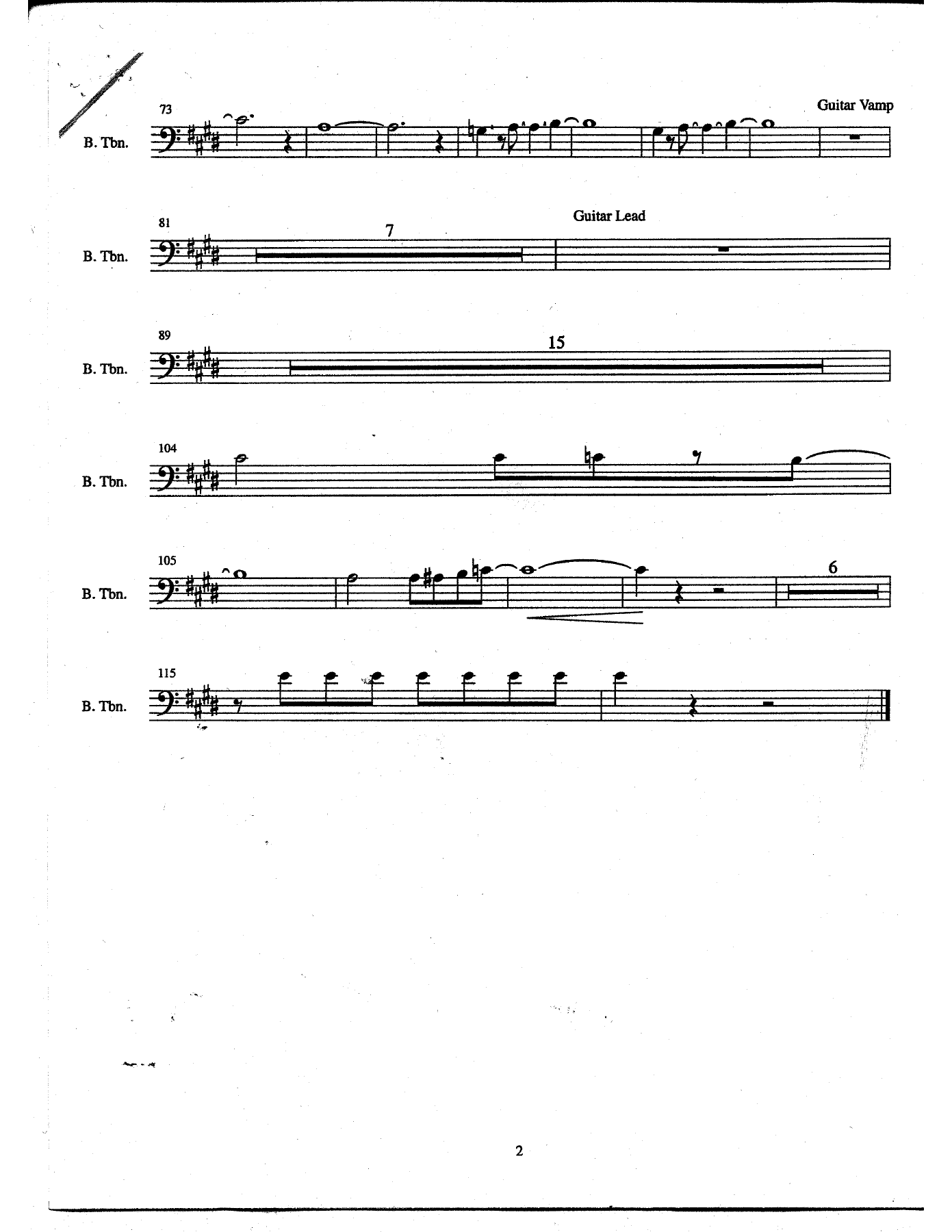 Trombone China Grove — page 2