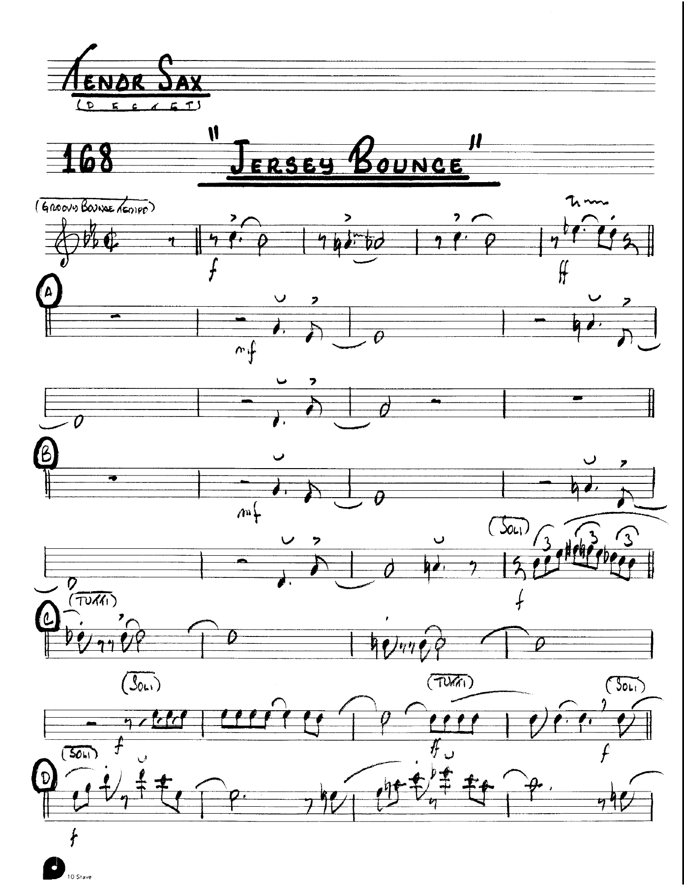 Jersey Bounce (Kenton Dectet #168) 3213 — page 3