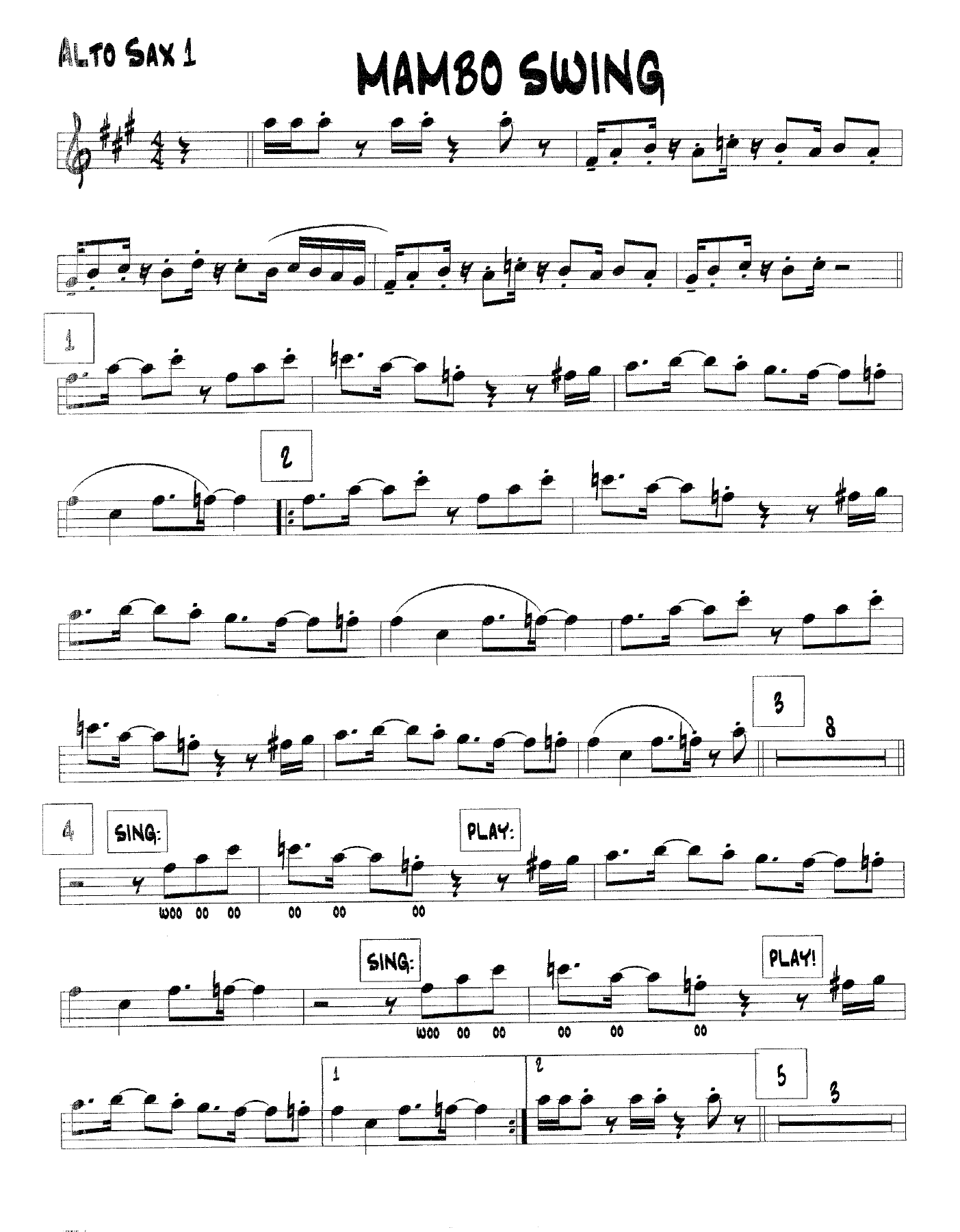 Mambo Swing — page 2