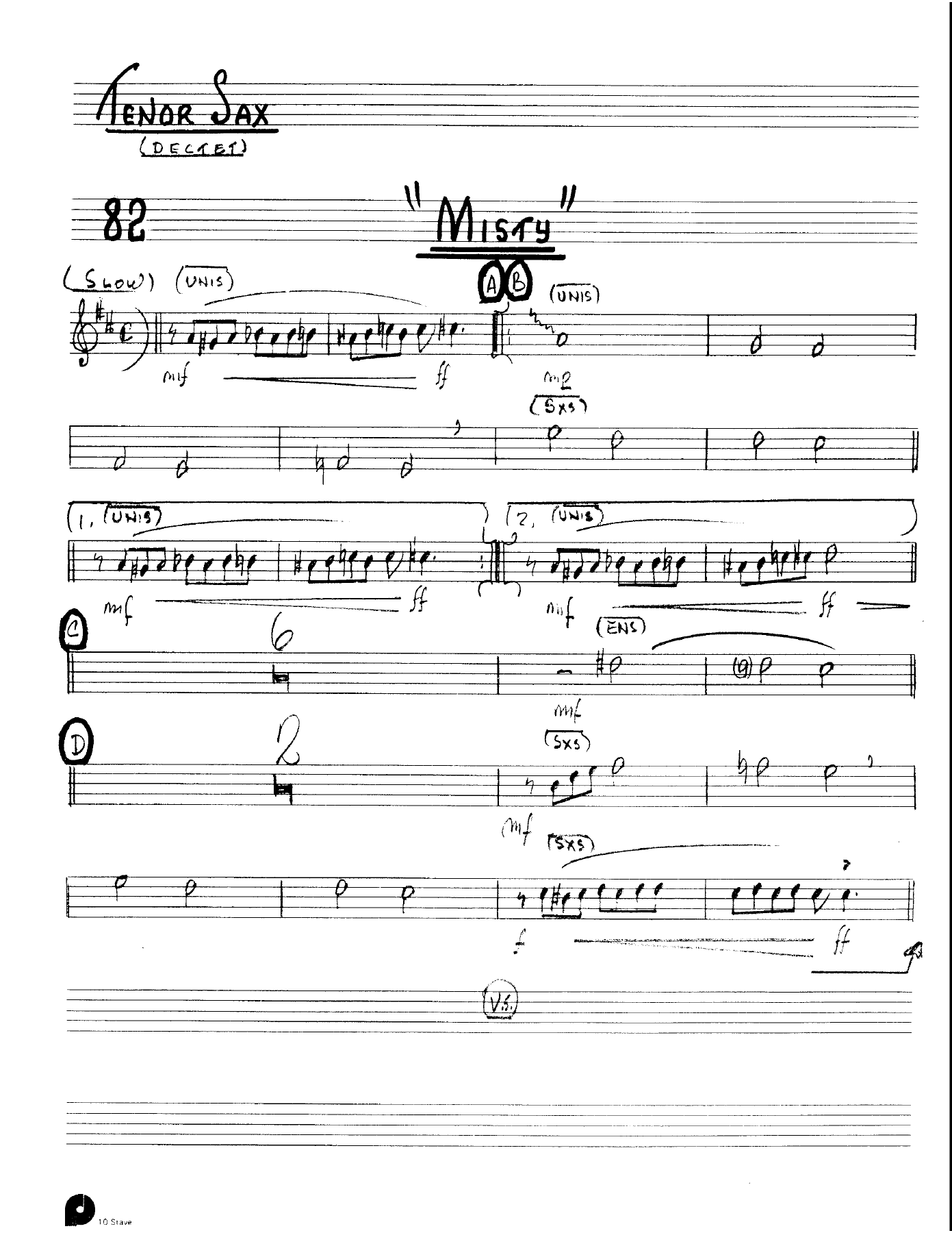 Misty (Kenton Dectet #82) 3213 — page 3