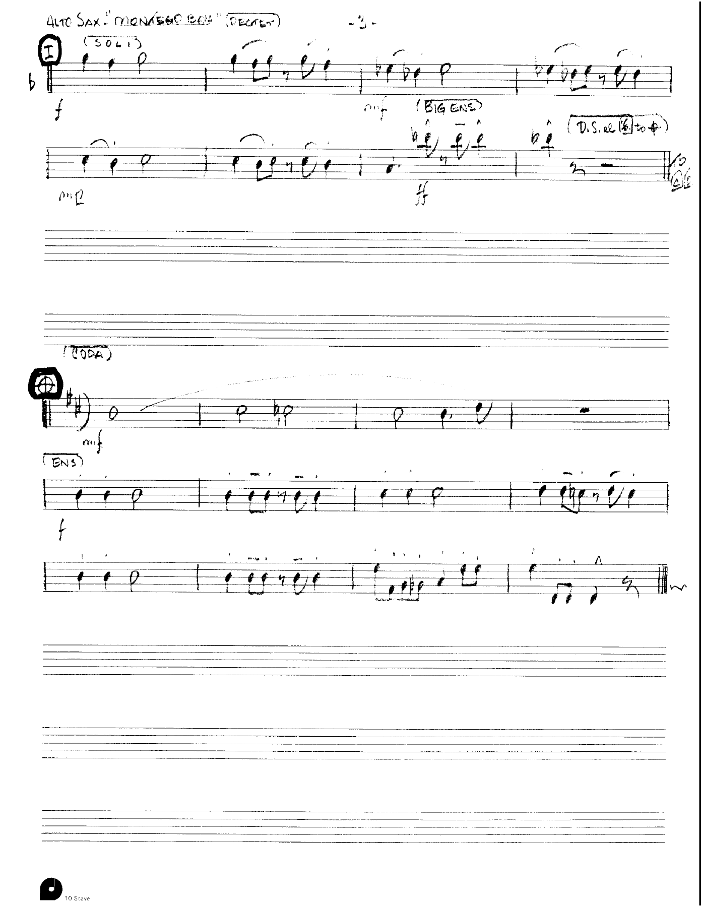 Montego Bay (Kenton Dectet #126) 3213 — page 3