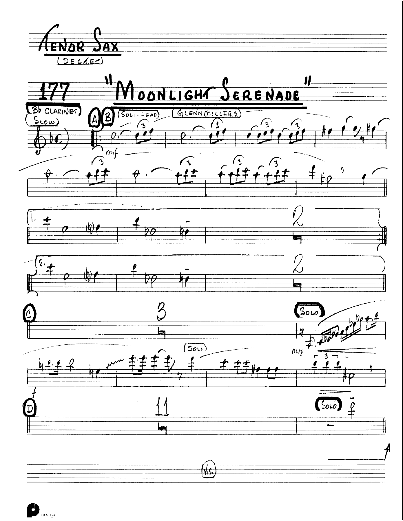 Moonlight Serenade (Kenton Dectet #177) 3213 — page 3