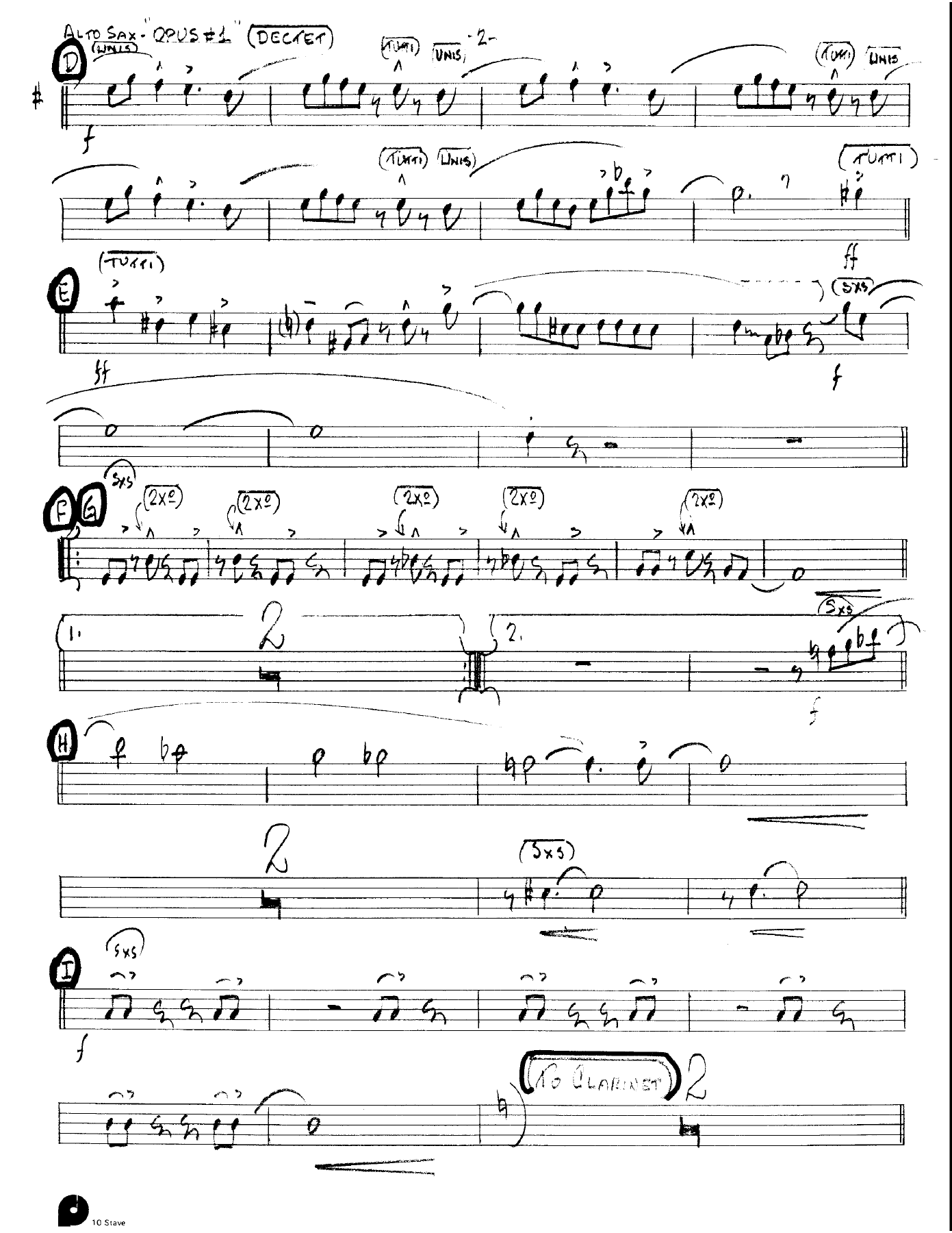 Opus One (Kenton Dectet #278) 3213 — page 2