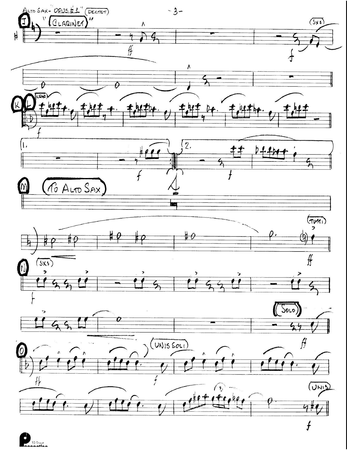 Opus One (Kenton Dectet #278) 3213 — page 3