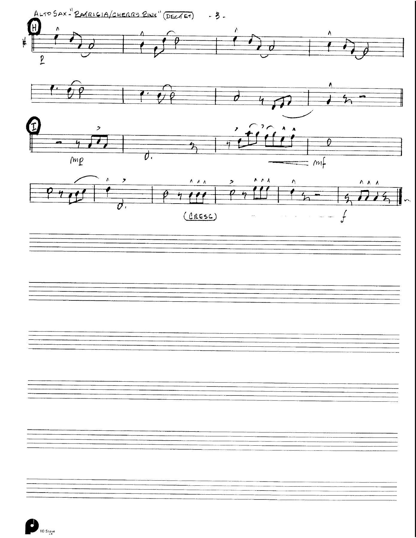 Patricia & Cherry Pink (Kenton Dectet #107) 3213 — page 3