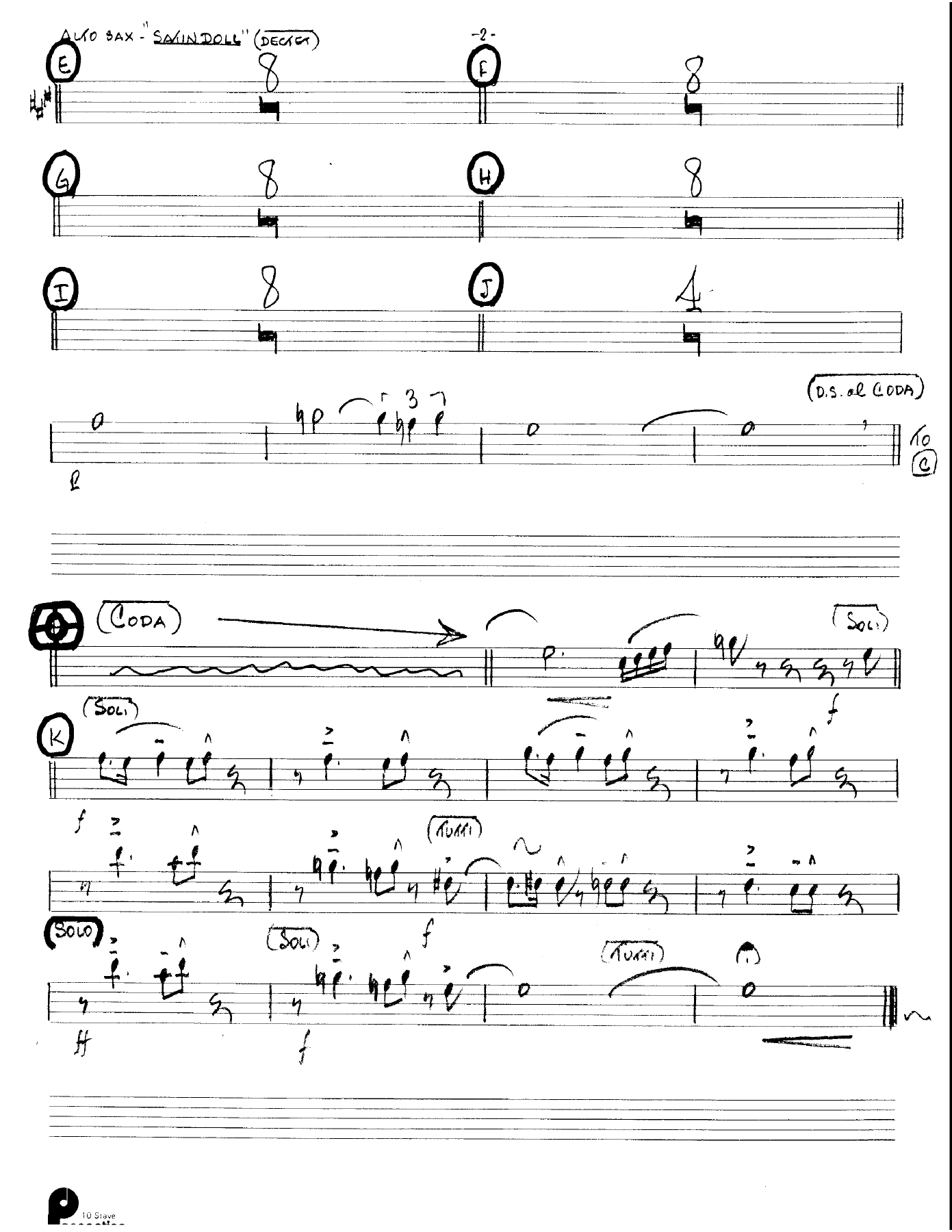 Satin Doll (Kenton Dectet #267) 3213 — page 2