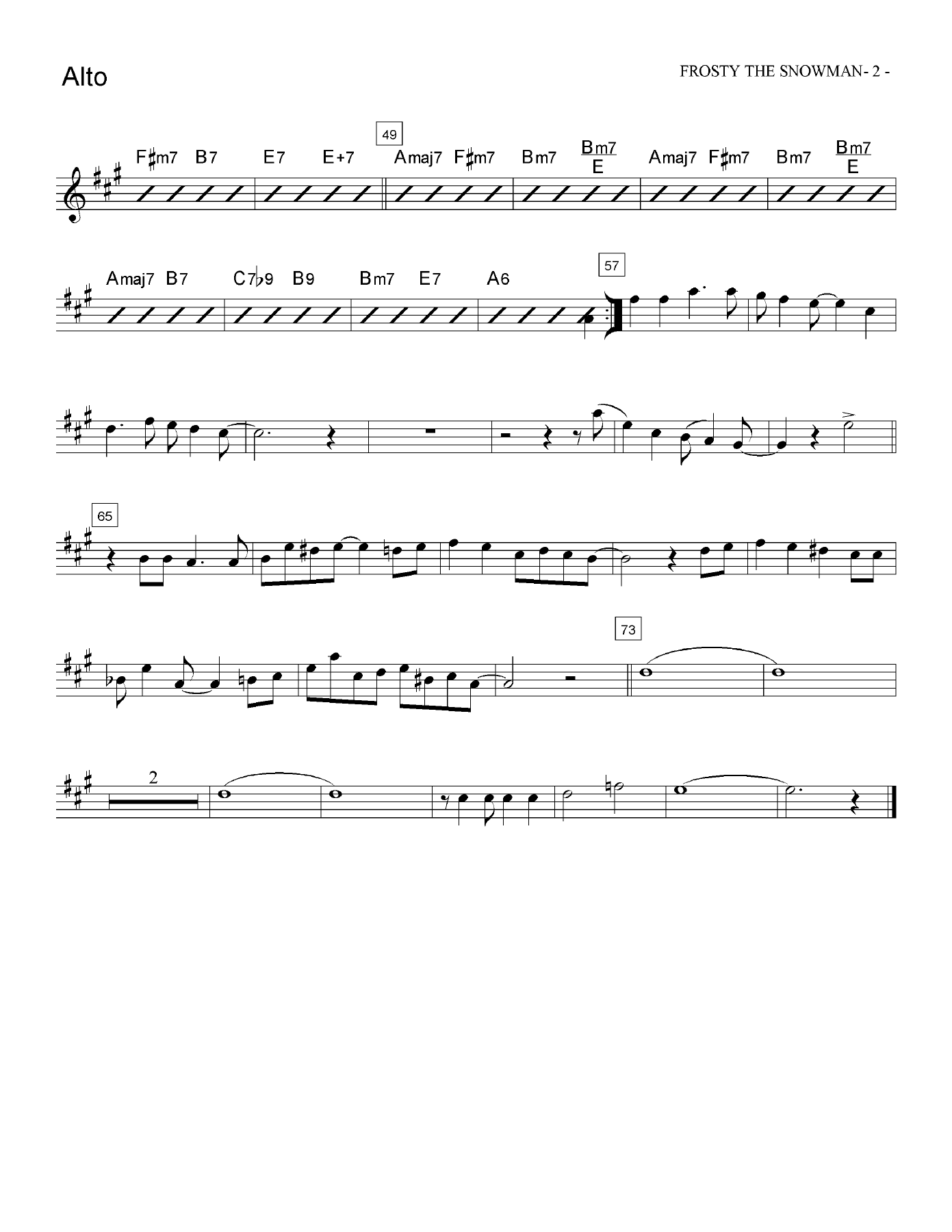 Frosty The Snowman — page 2