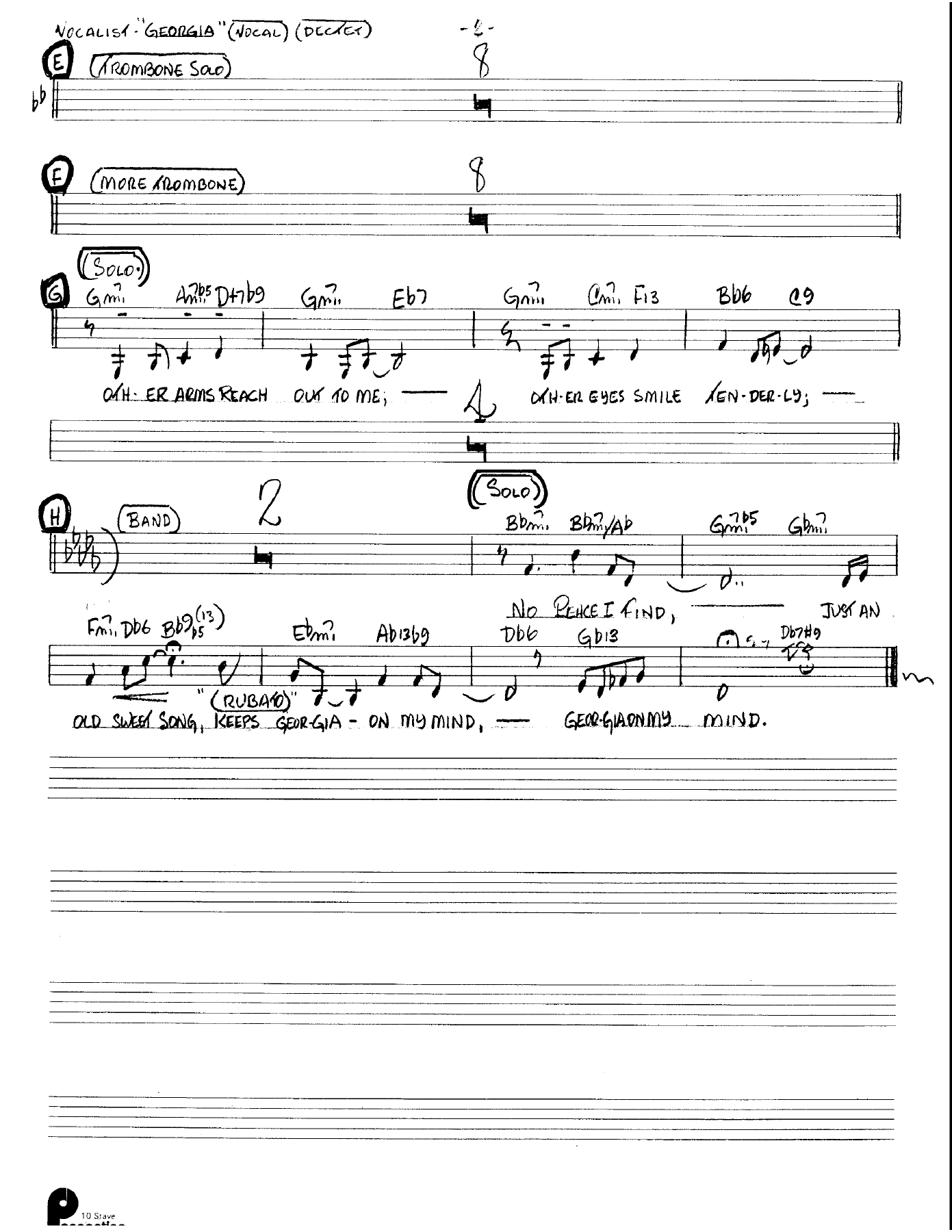 Georgia (Kenton Dectet #U) 3213 — page 2