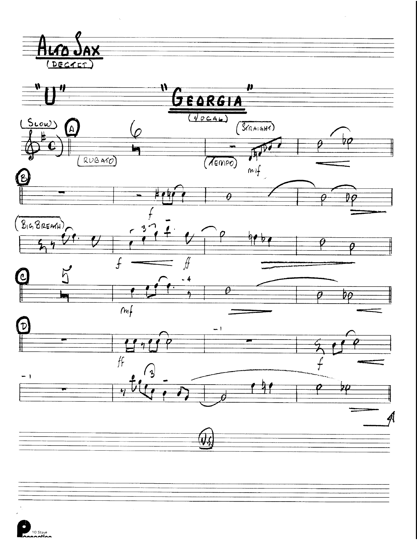 Georgia (Kenton Dectet #U) 3213 — page 3