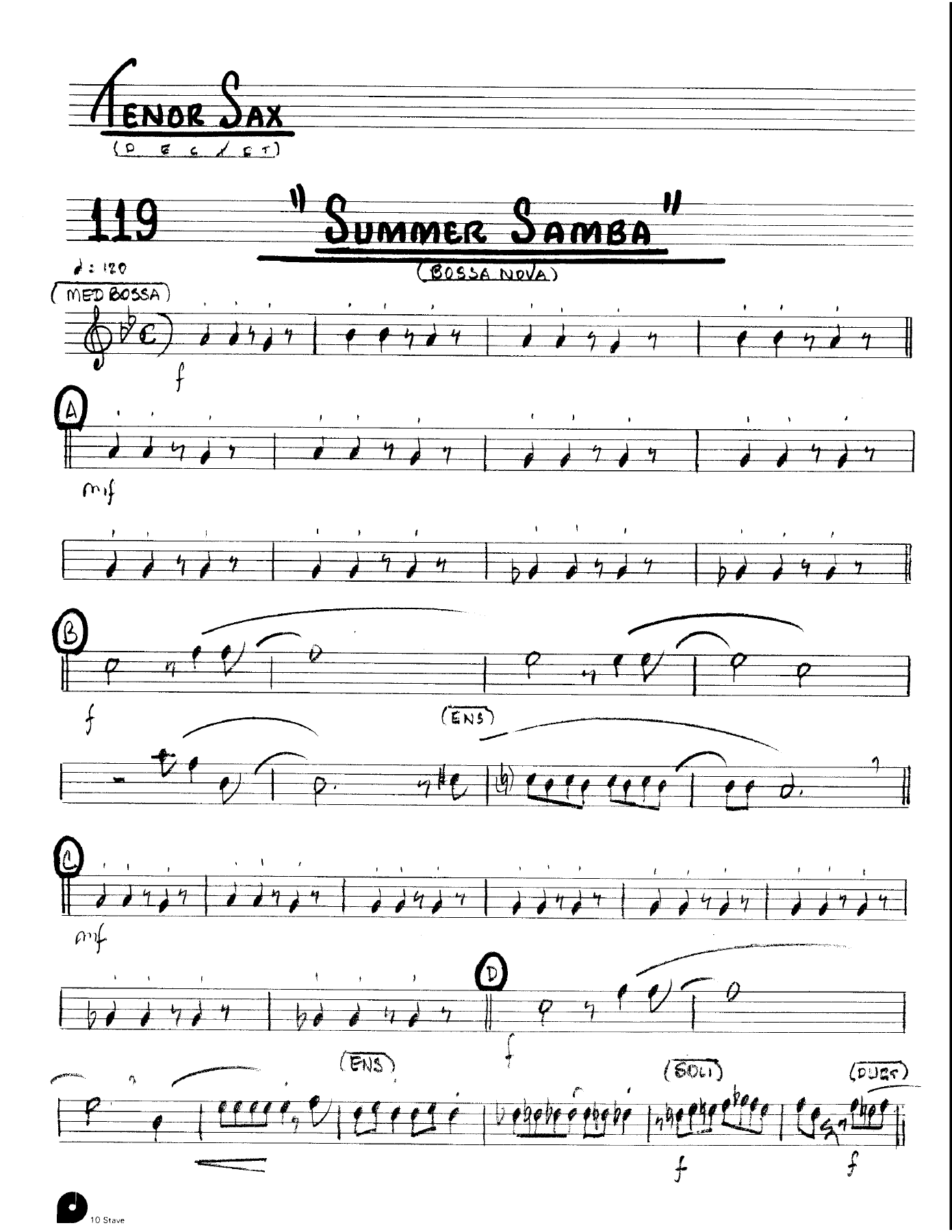 Summer Samba (Kenton Dectet #119) 3213 — page 3