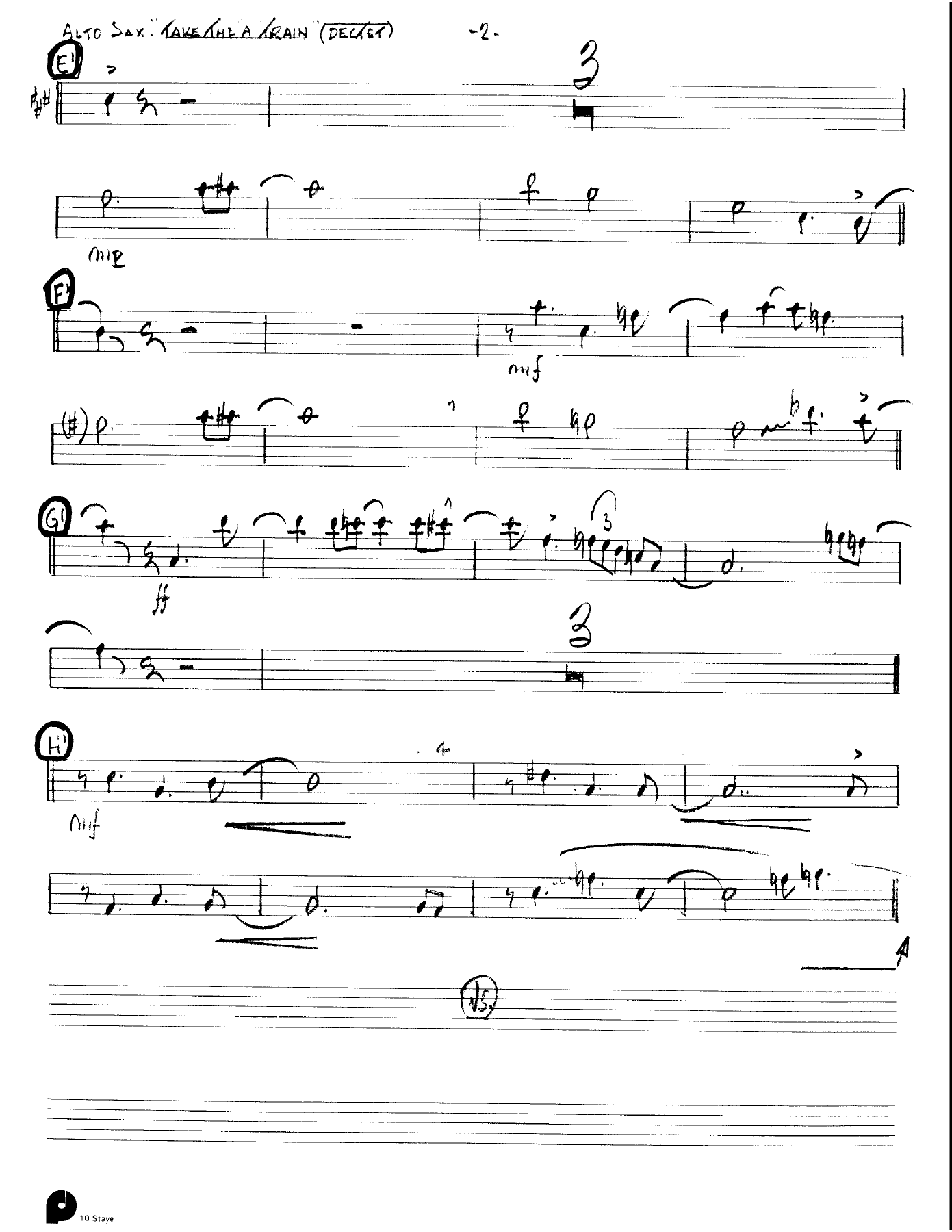 Take The 'A' Train (Kenton Dectet #285) 3213 — page 2