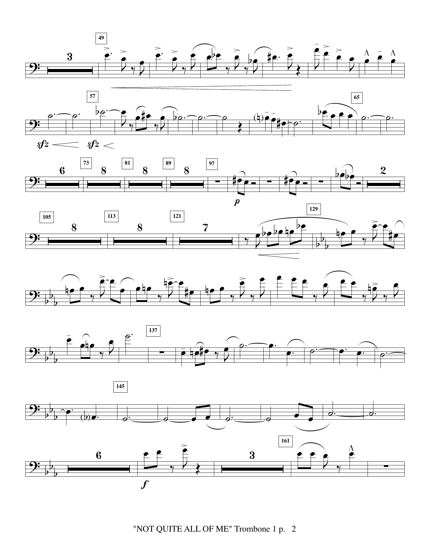 9. Trombone — page 2