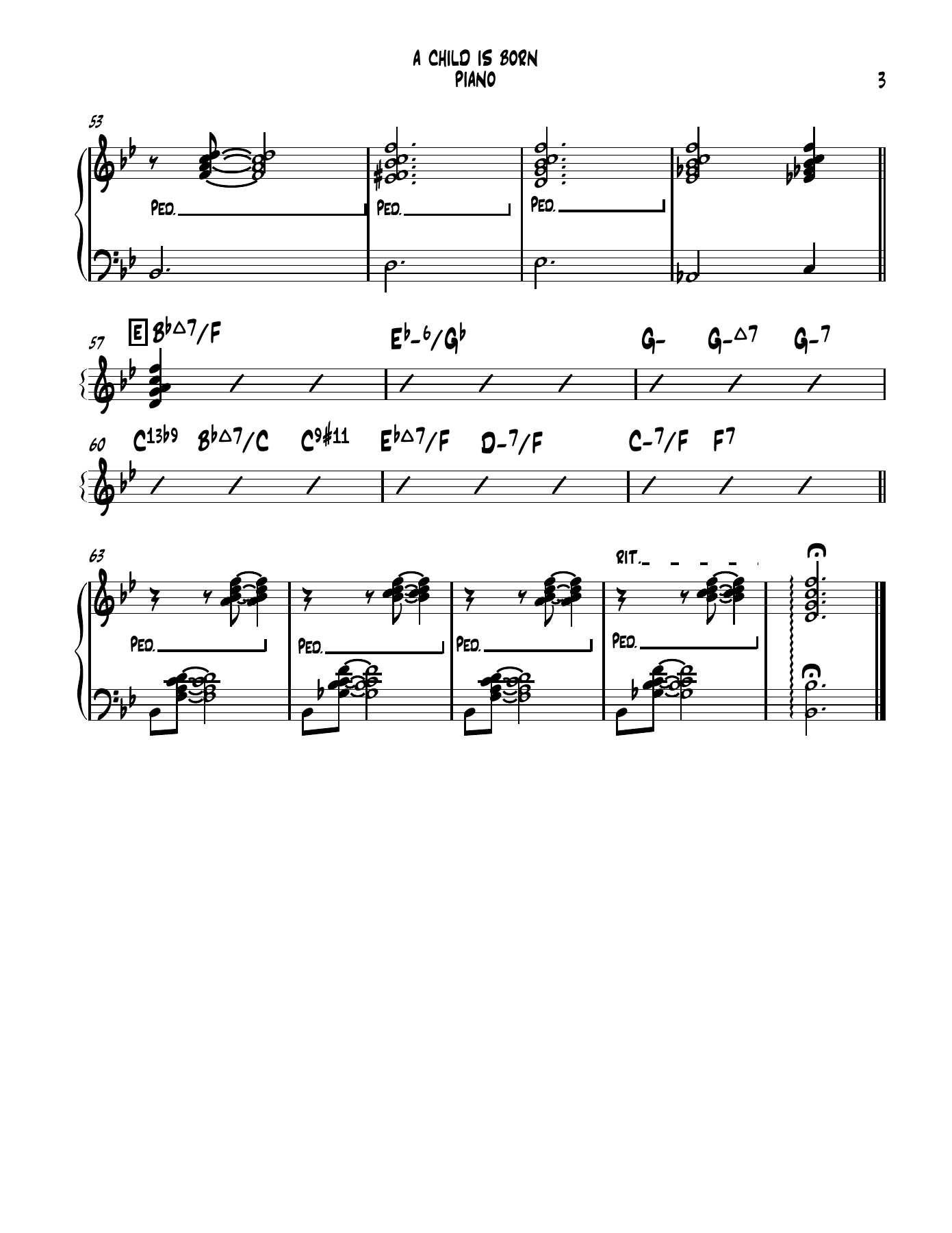 a child is born 01 PIANO — page 3