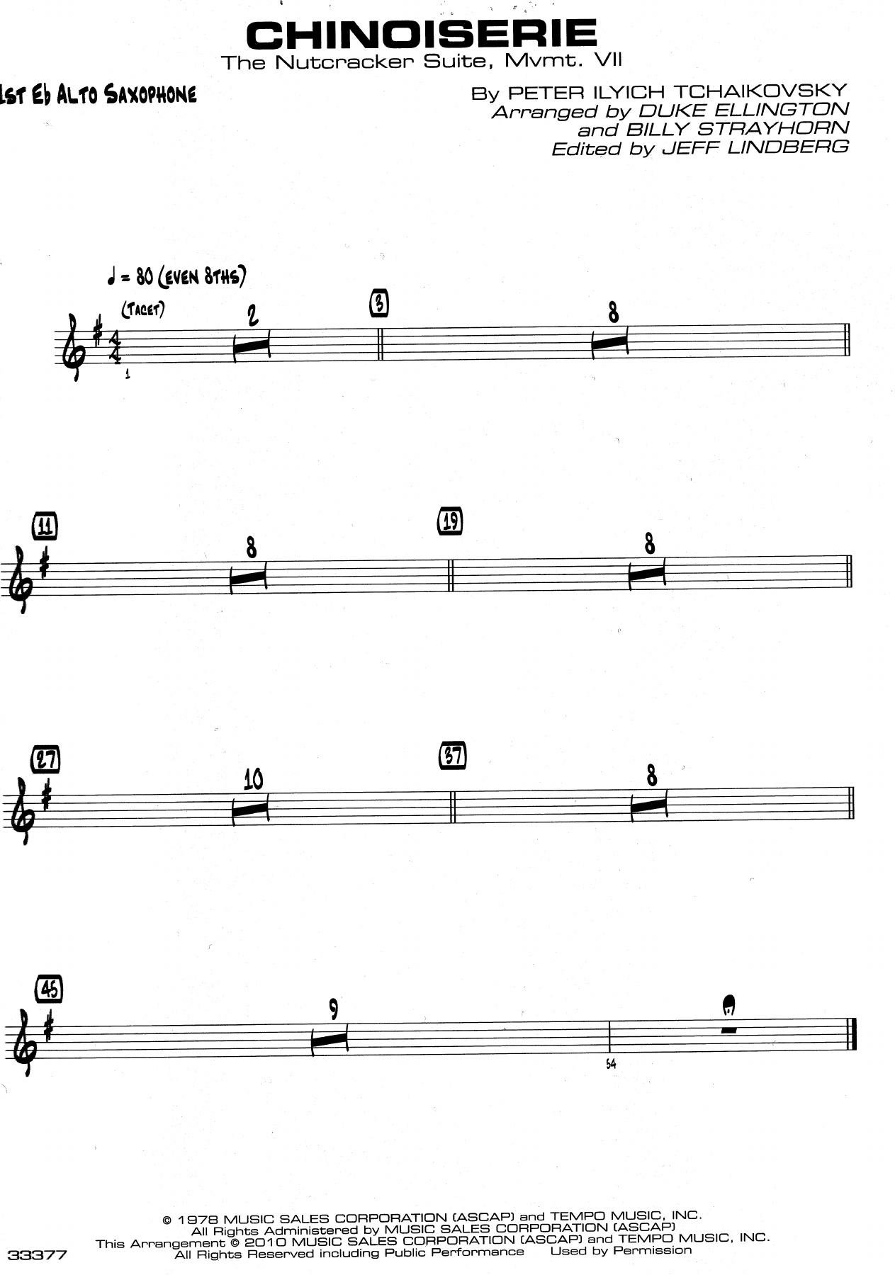 Chinoiserie — sheet music cover (first page)