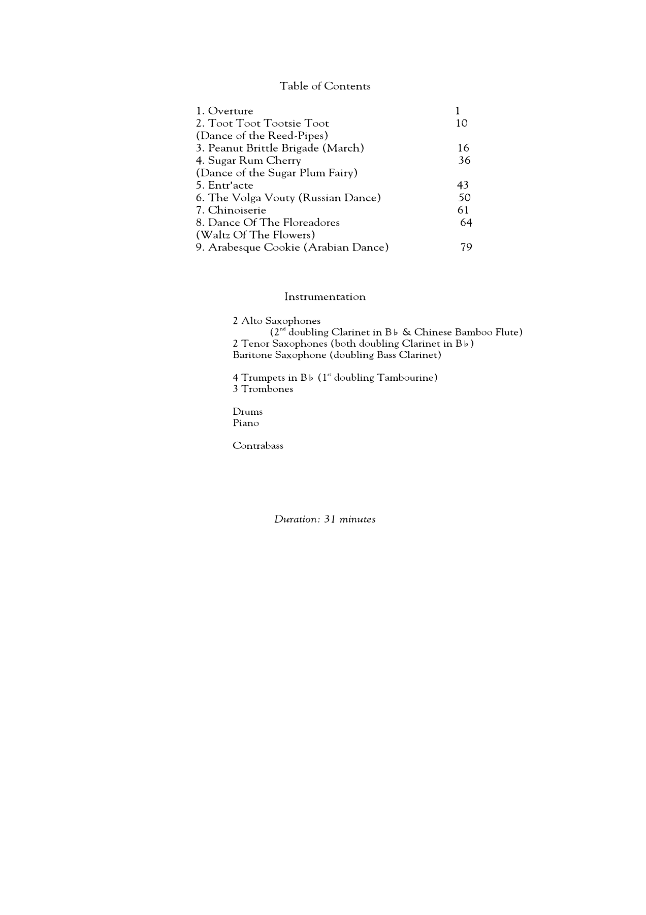Nutcracker Suite (D.Ellington) Score — page 2