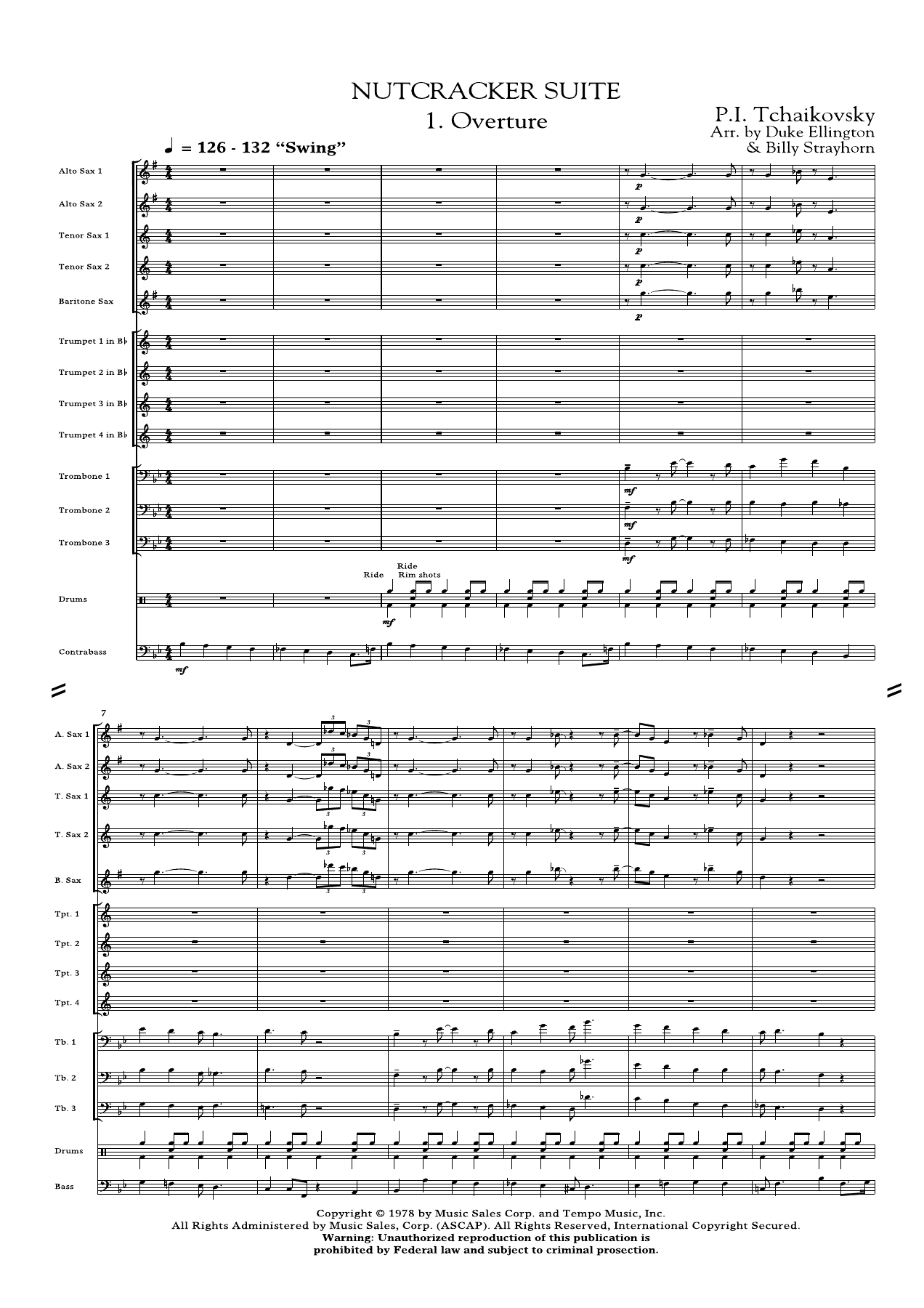 Nutcracker Suite (D.Ellington) Score — page 3