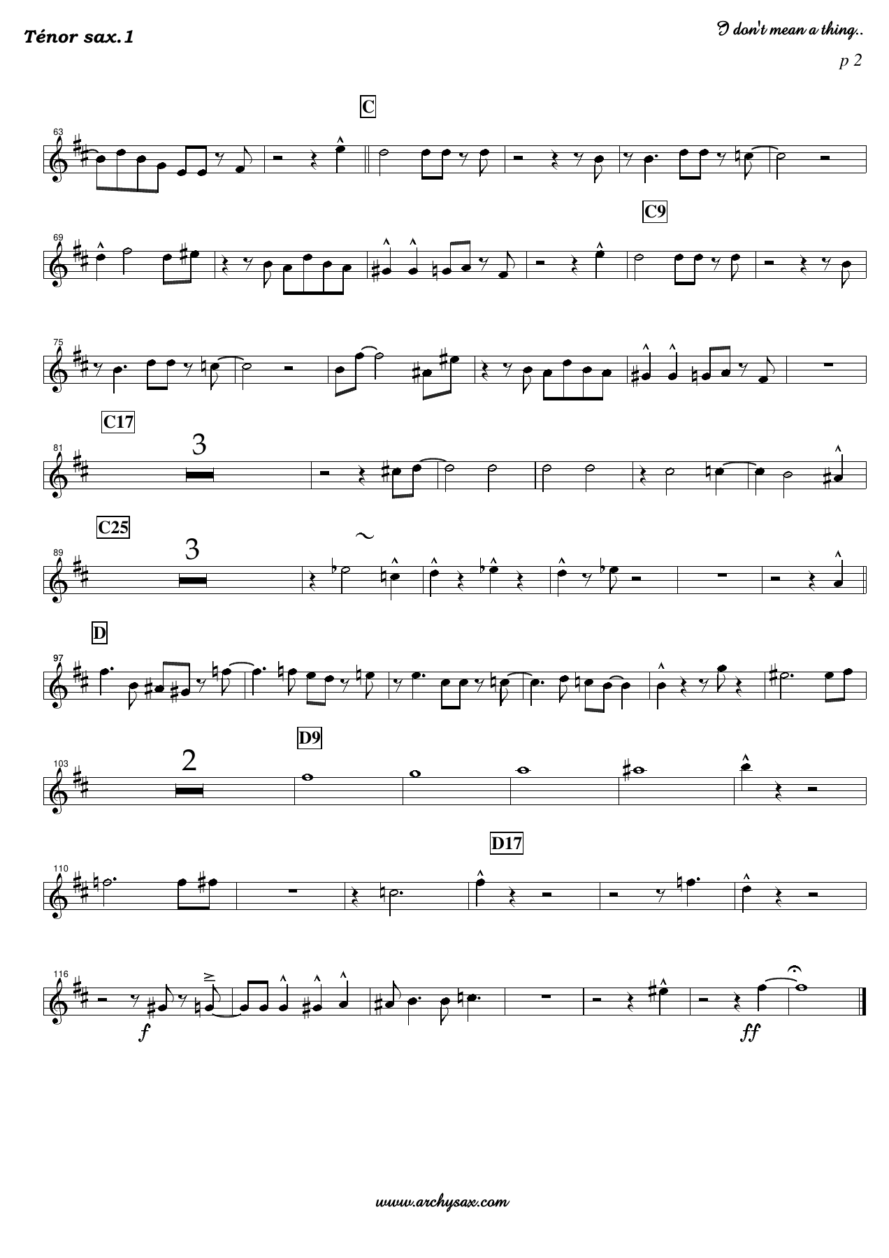 Tenor sax.1 — page 2