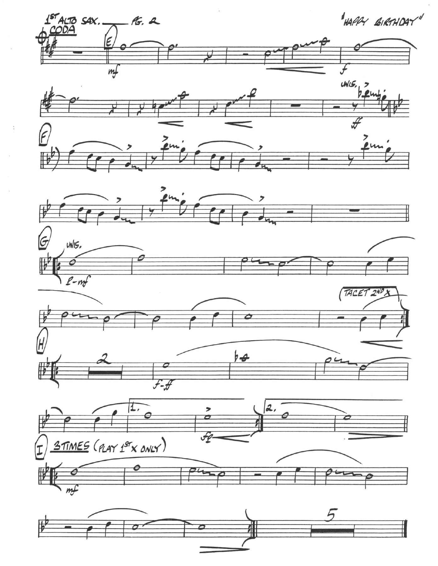 Happy Birthday — page 2