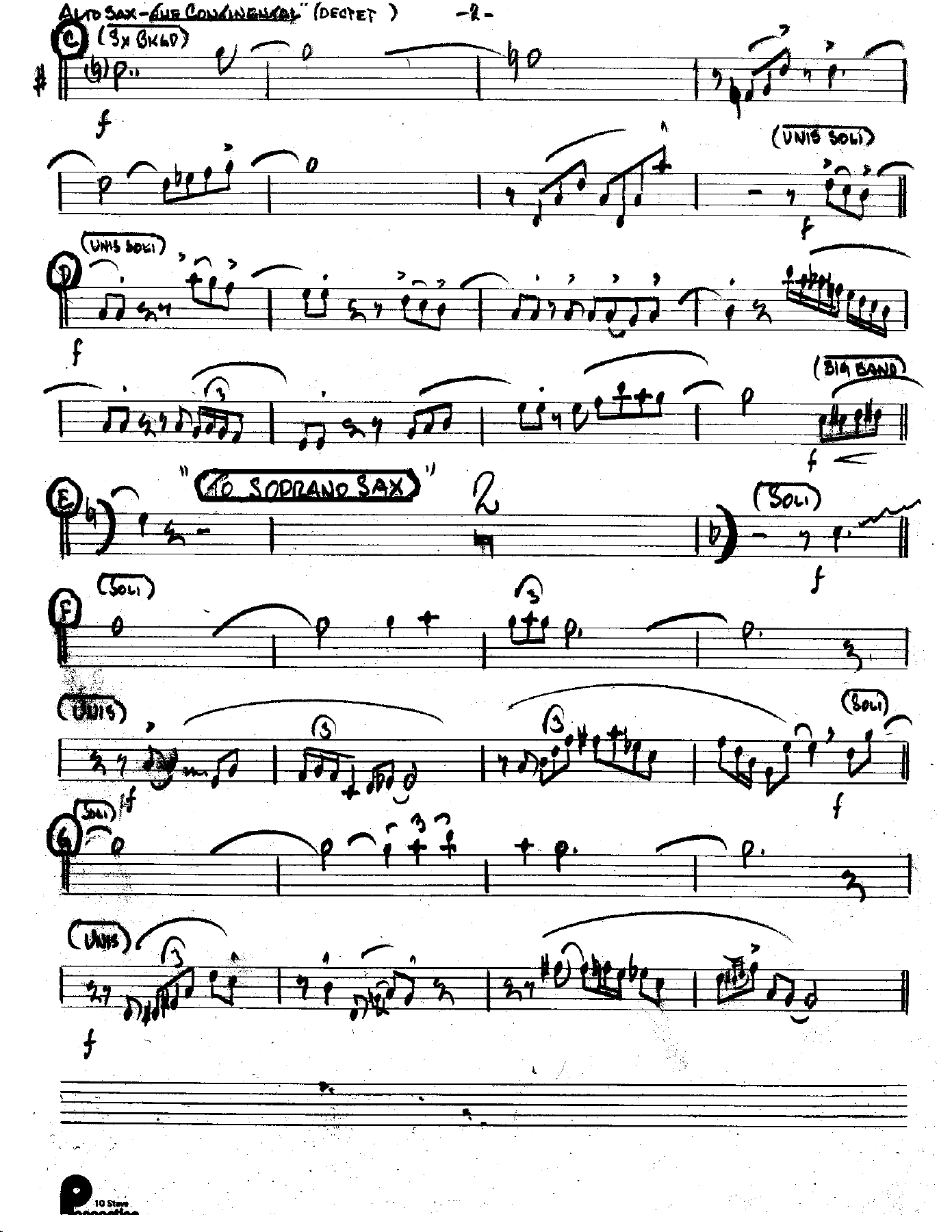 The Continental (Kenton Dectet #12A) 3214 Vibes Opt — page 2