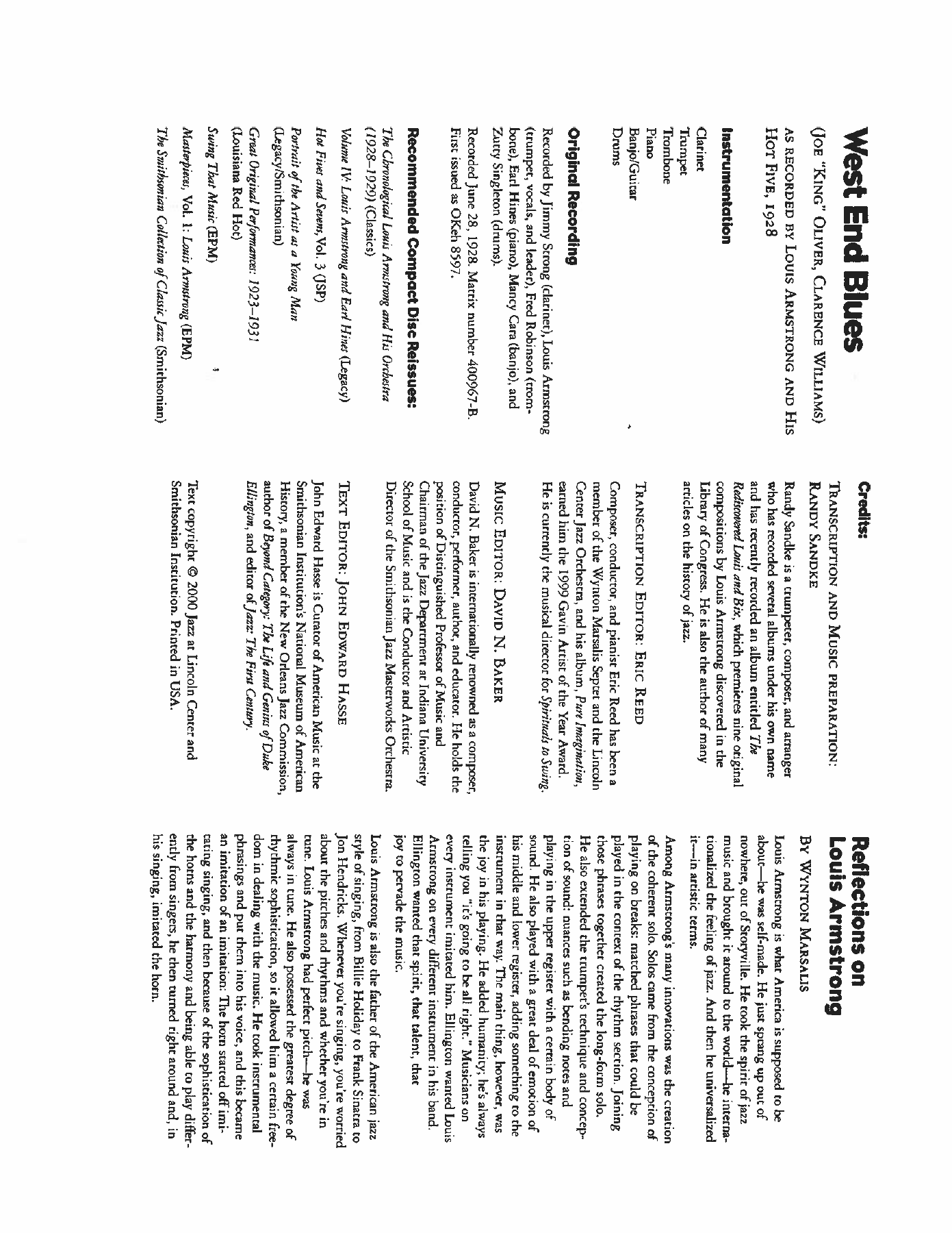 West End Blues — page 2