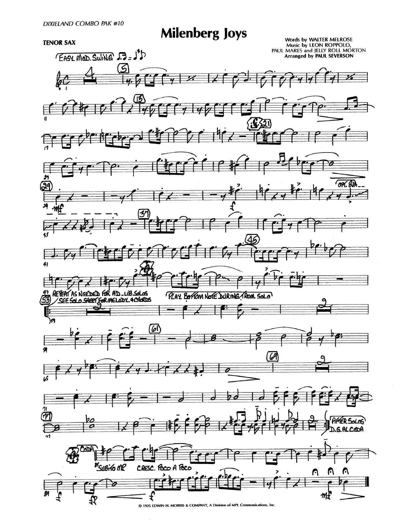 Milenberg Joys — page 2