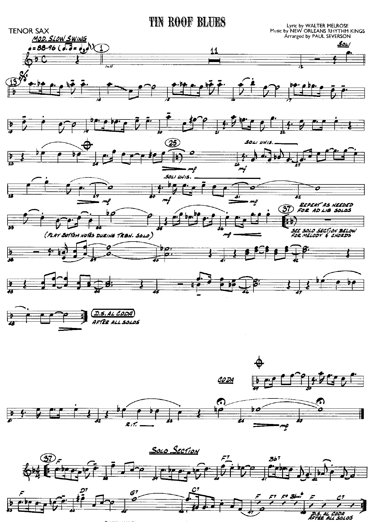 Tin Roof Blues — page 2